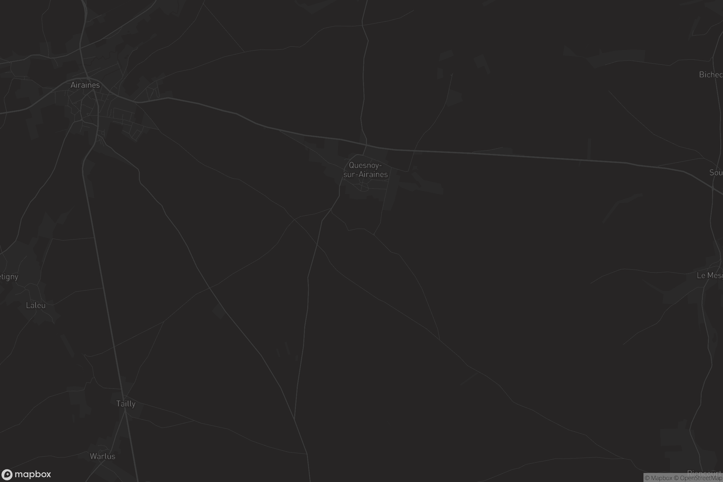 Carte de Quesnoy-sur-Airaines