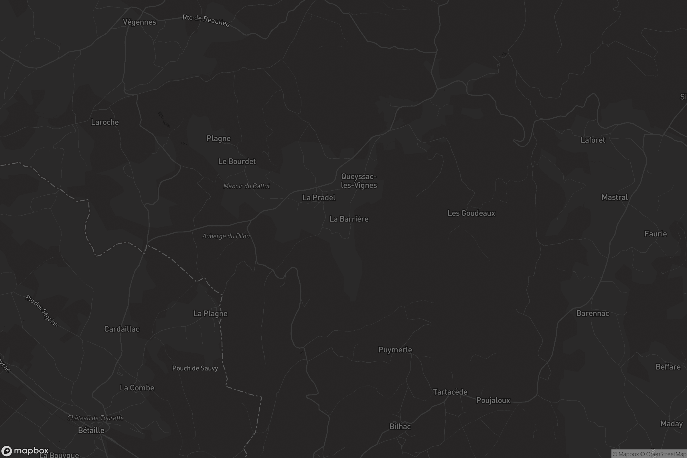 Carte de Queyssac-les-Vignes