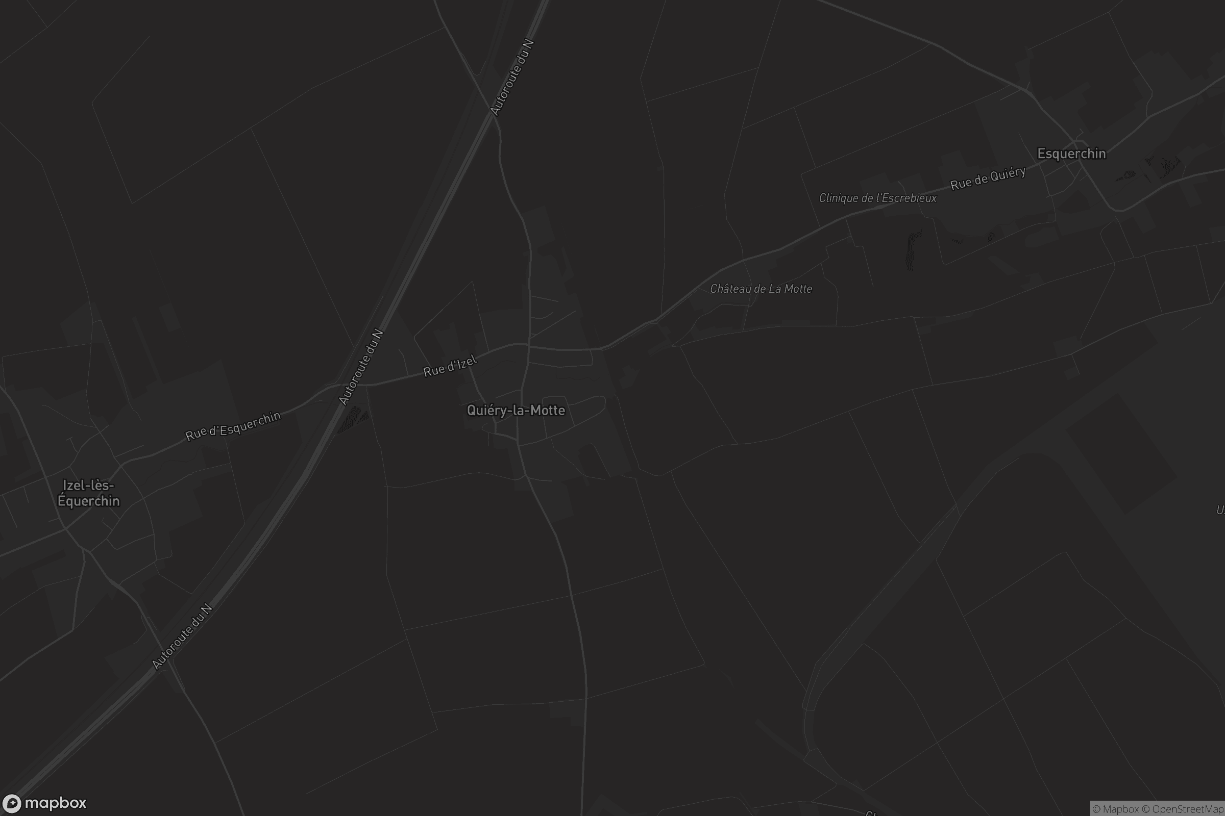 Carte de Quiéry-la-Motte