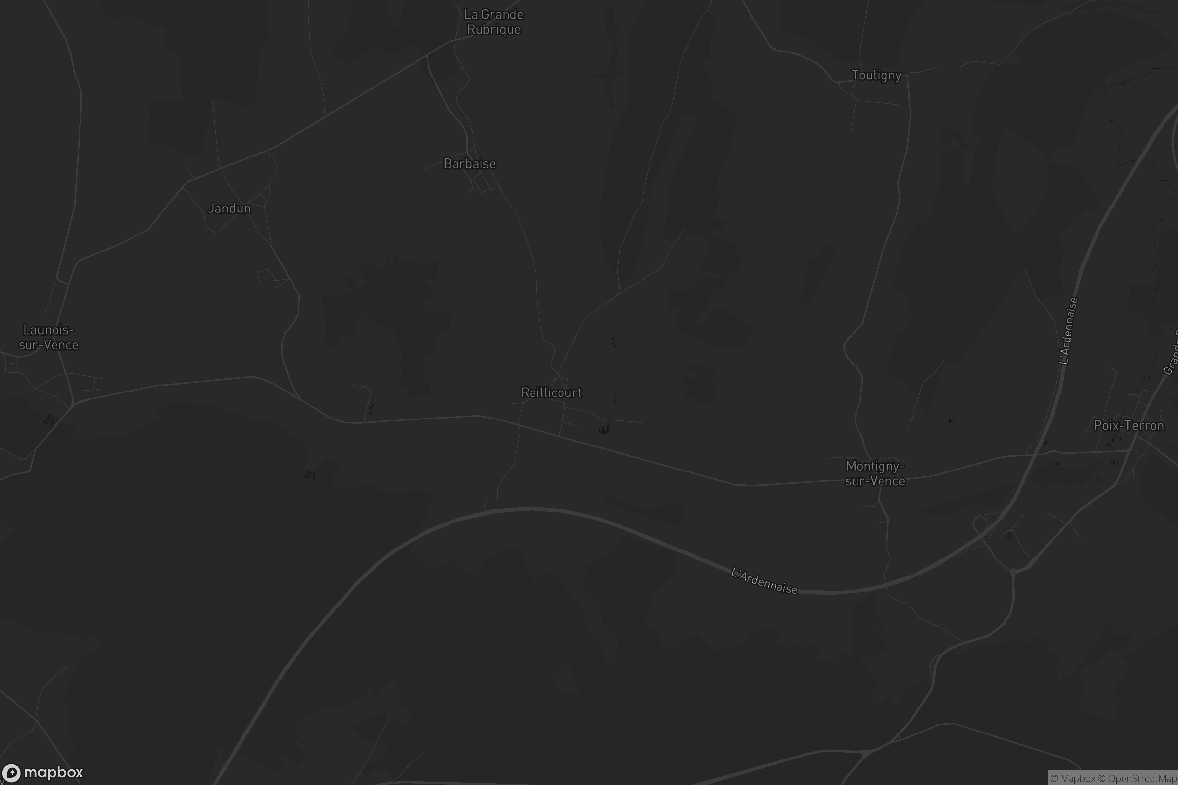 Carte de Raillicourt