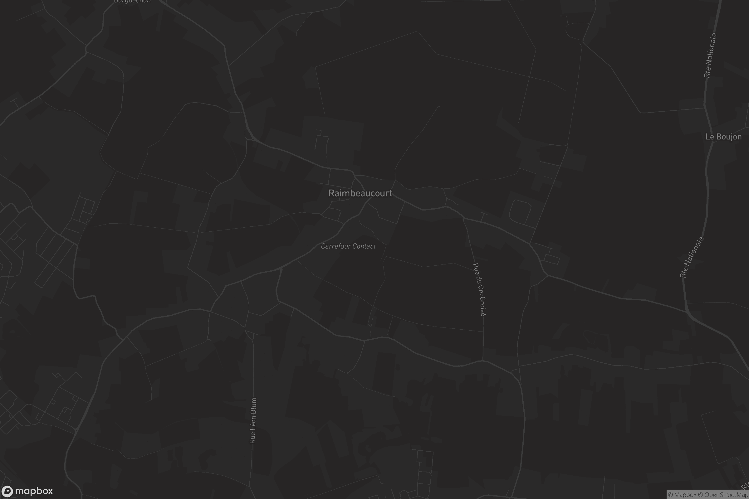 Carte de Raimbeaucourt