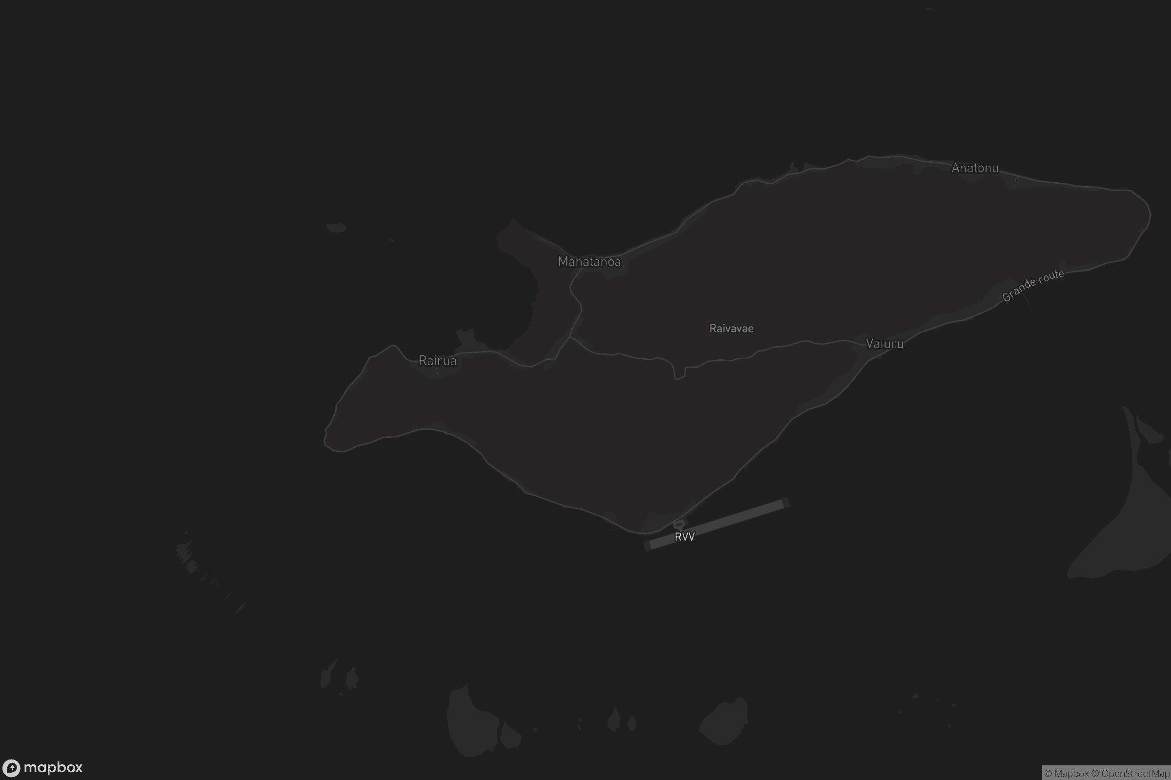 Carte de Rairua-Mahatanoa