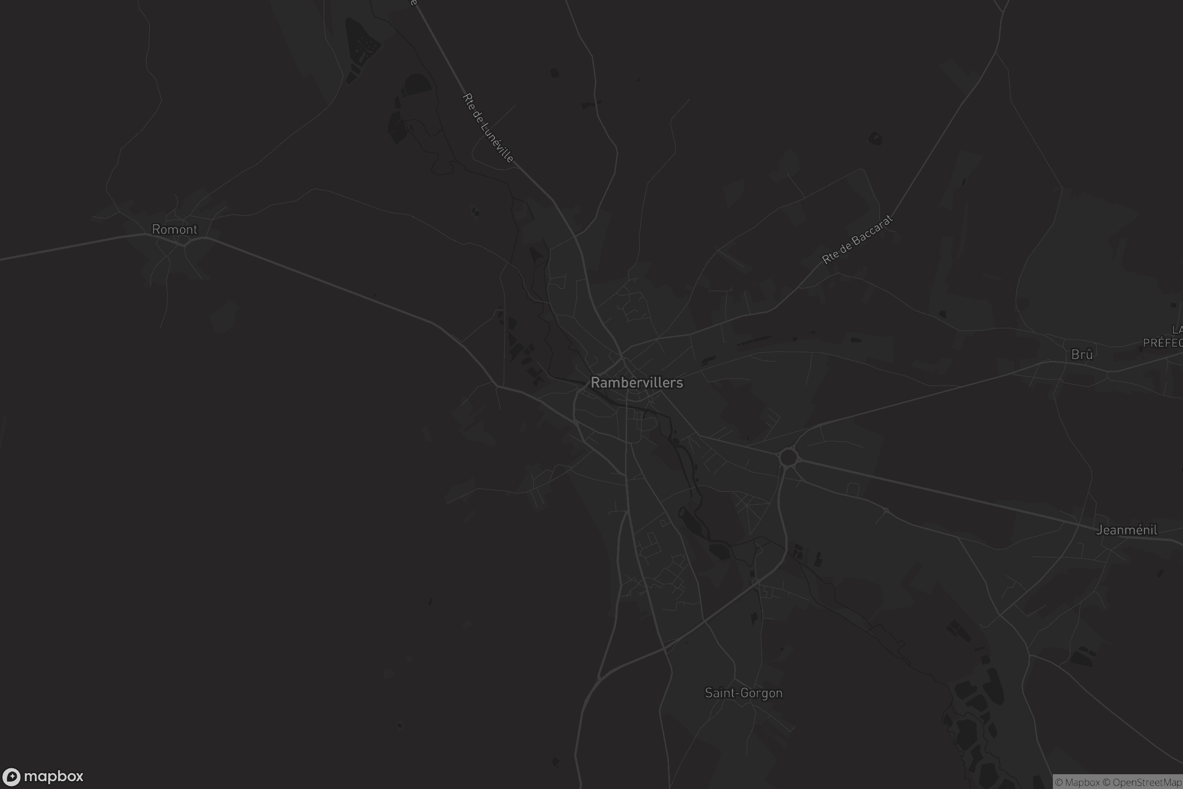 Carte de Rambervillers