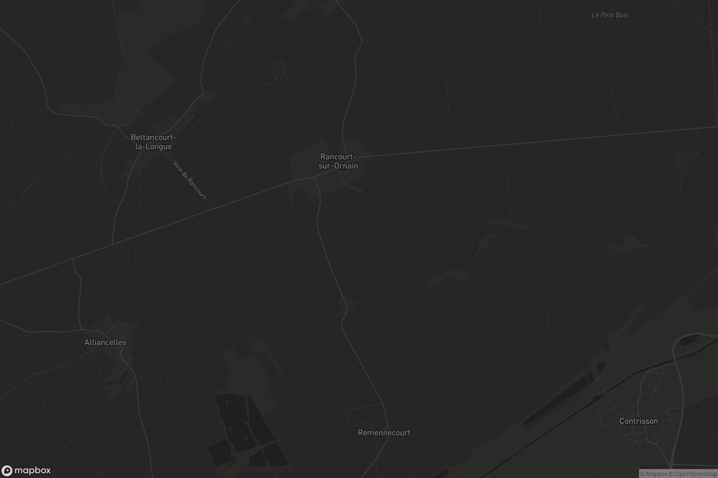Carte de Rancourt-sur-Ornain