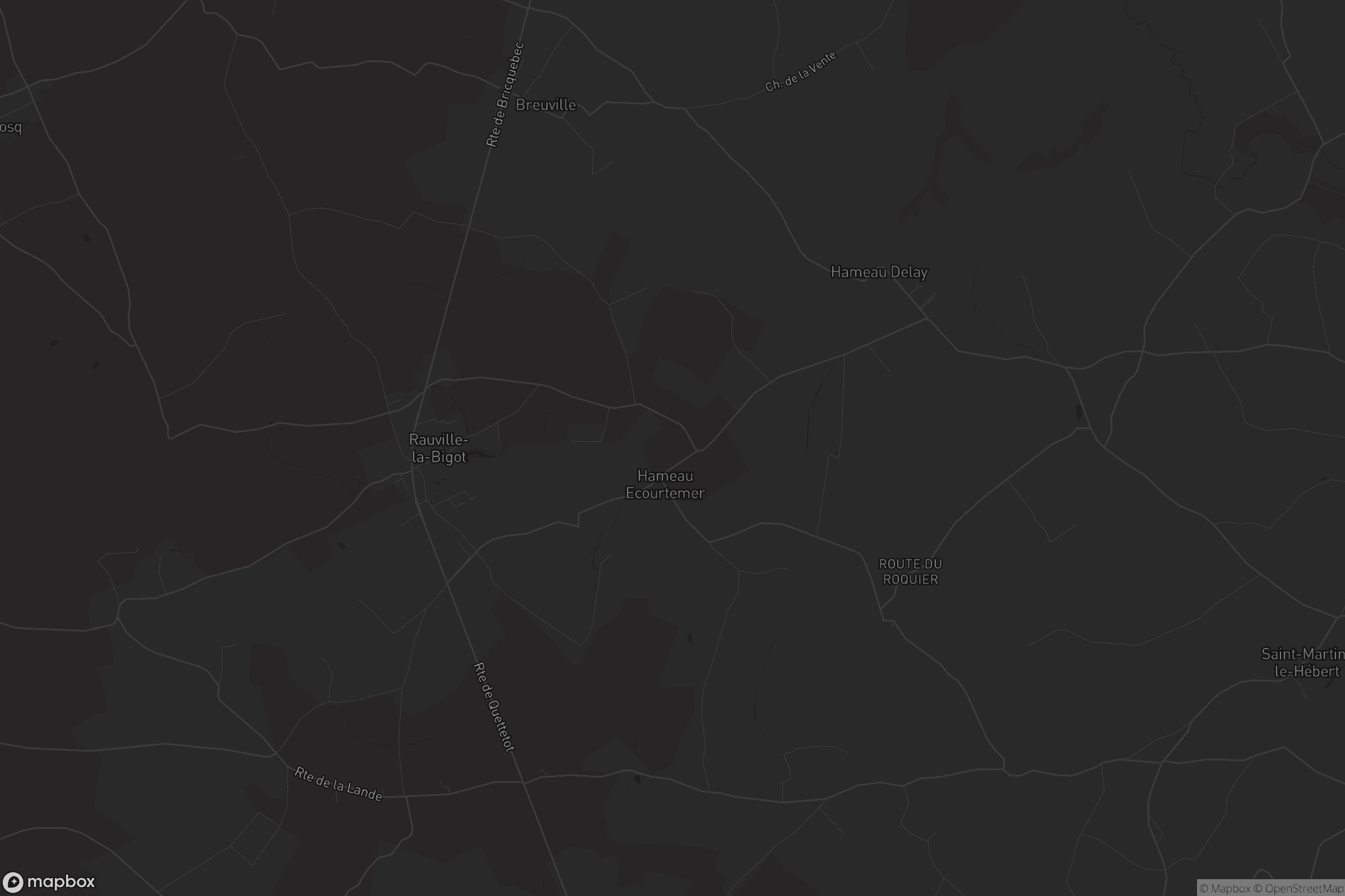 Carte de Rauville-la-Bigot