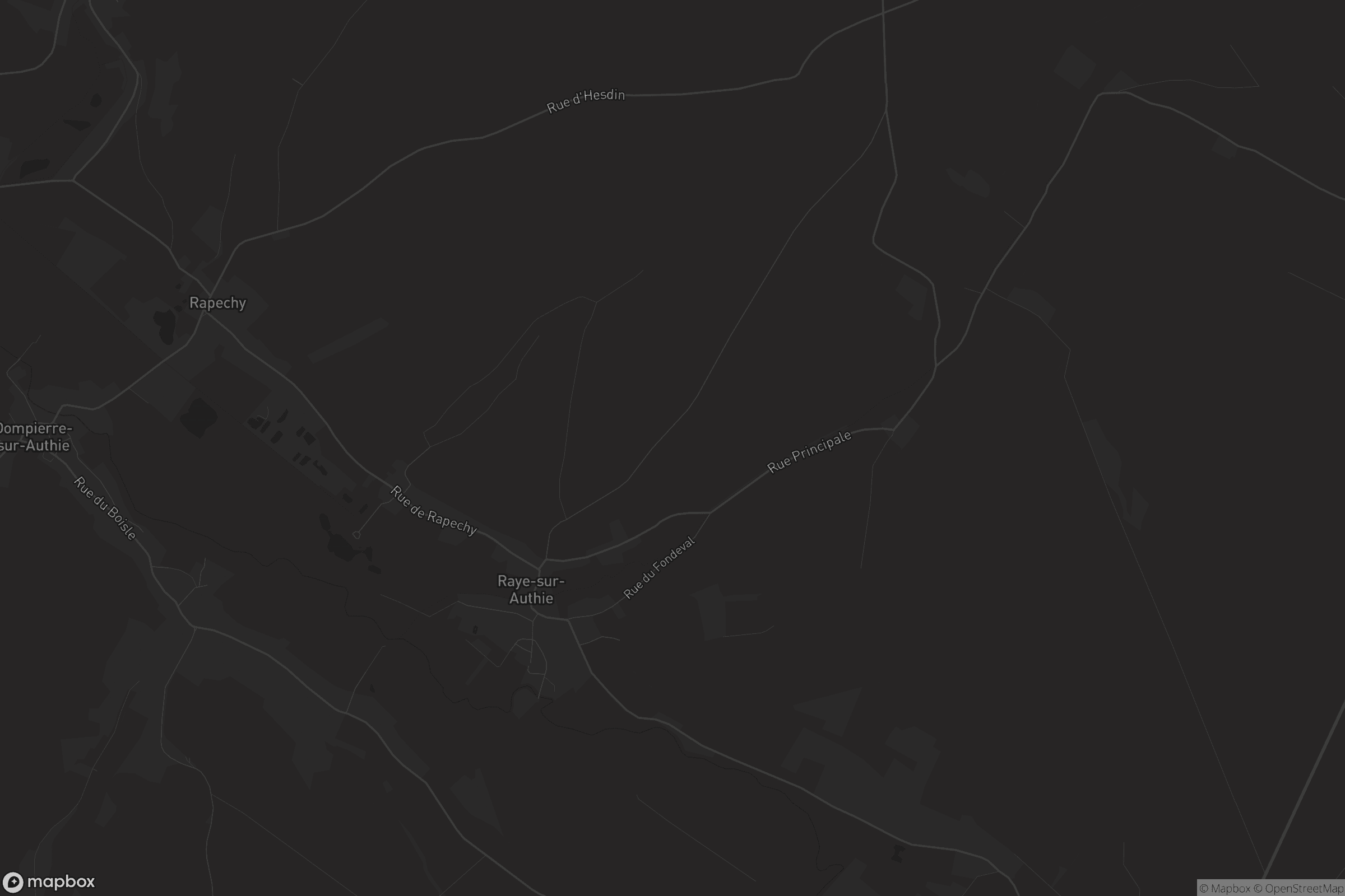 Carte de Raye-sur-Authie