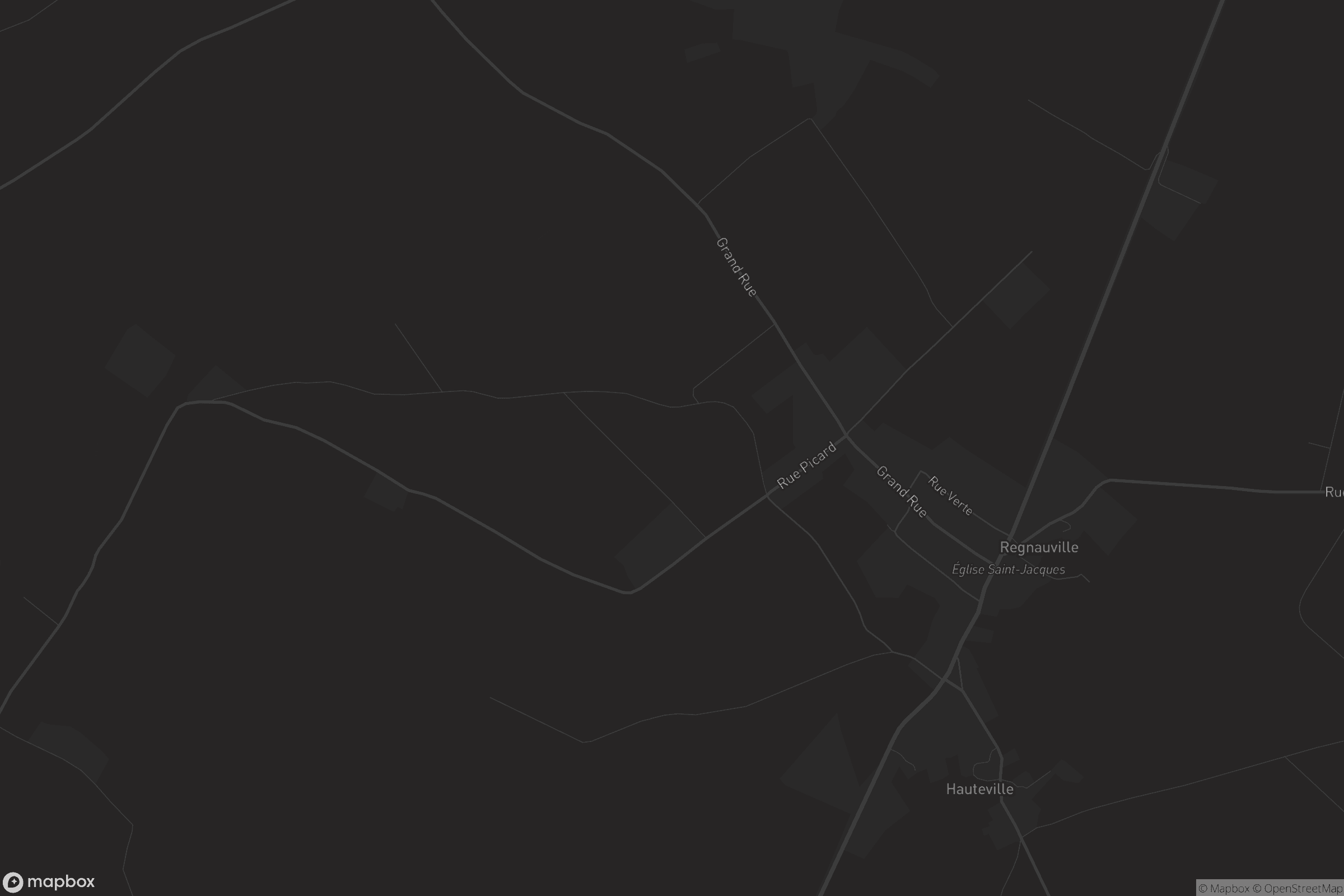 Carte de Regnauville