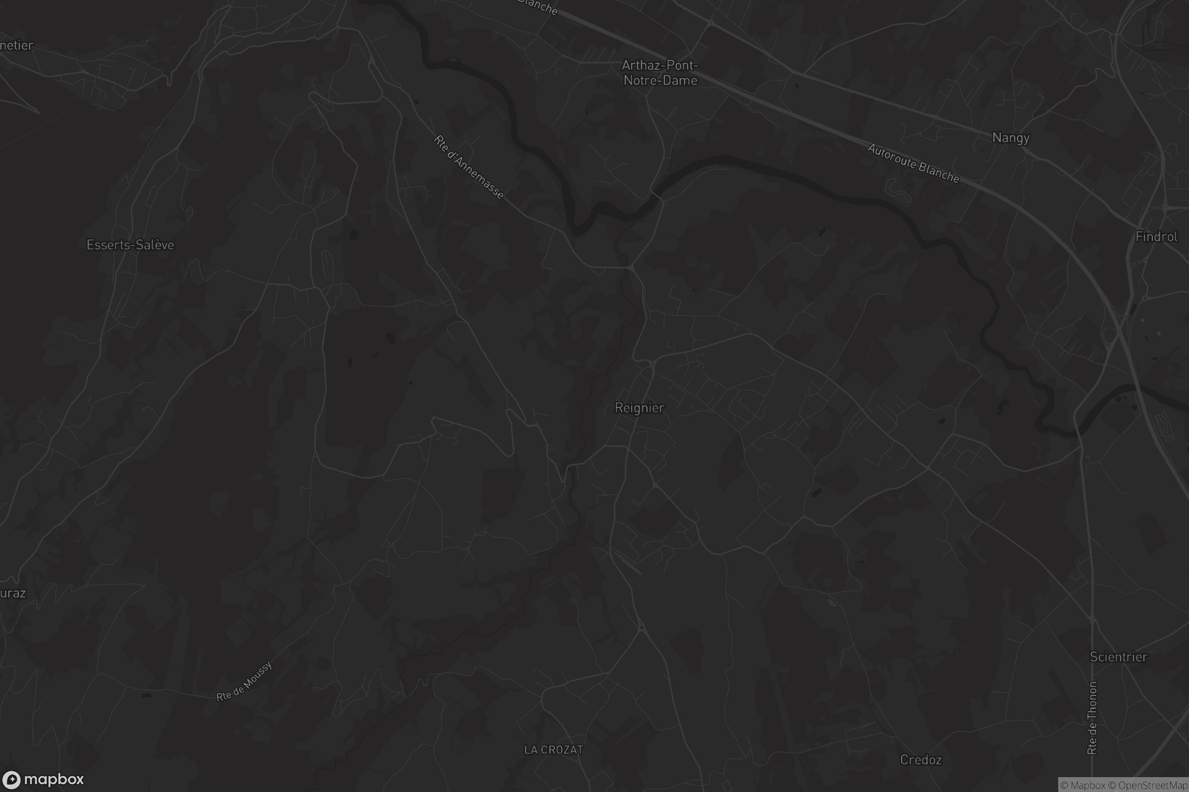 Carte de Reignier-Ésery