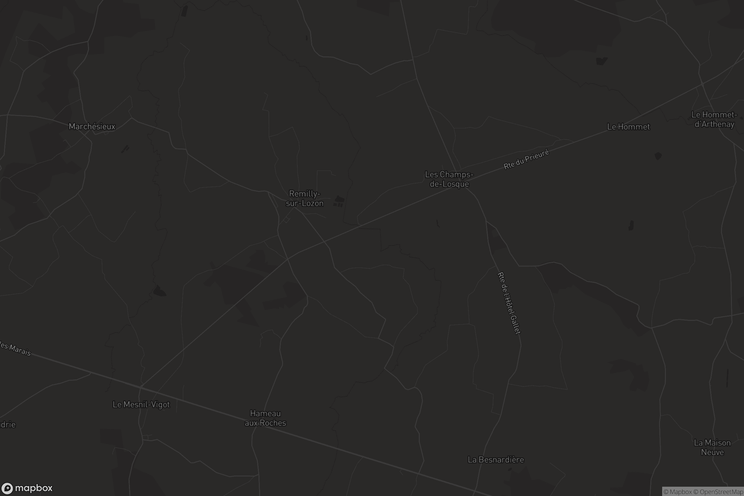 Carte de Remilly Les Marais