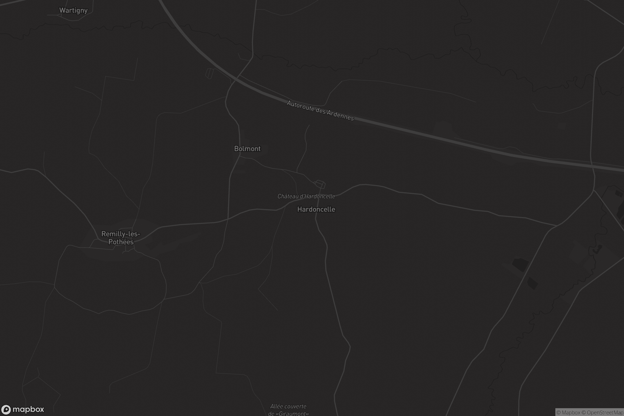 Carte de Remilly-les-Pothées