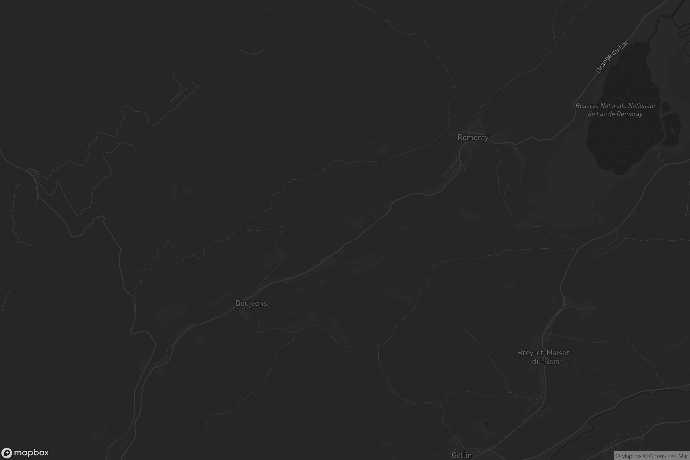 Carte de Remoray-Boujeons