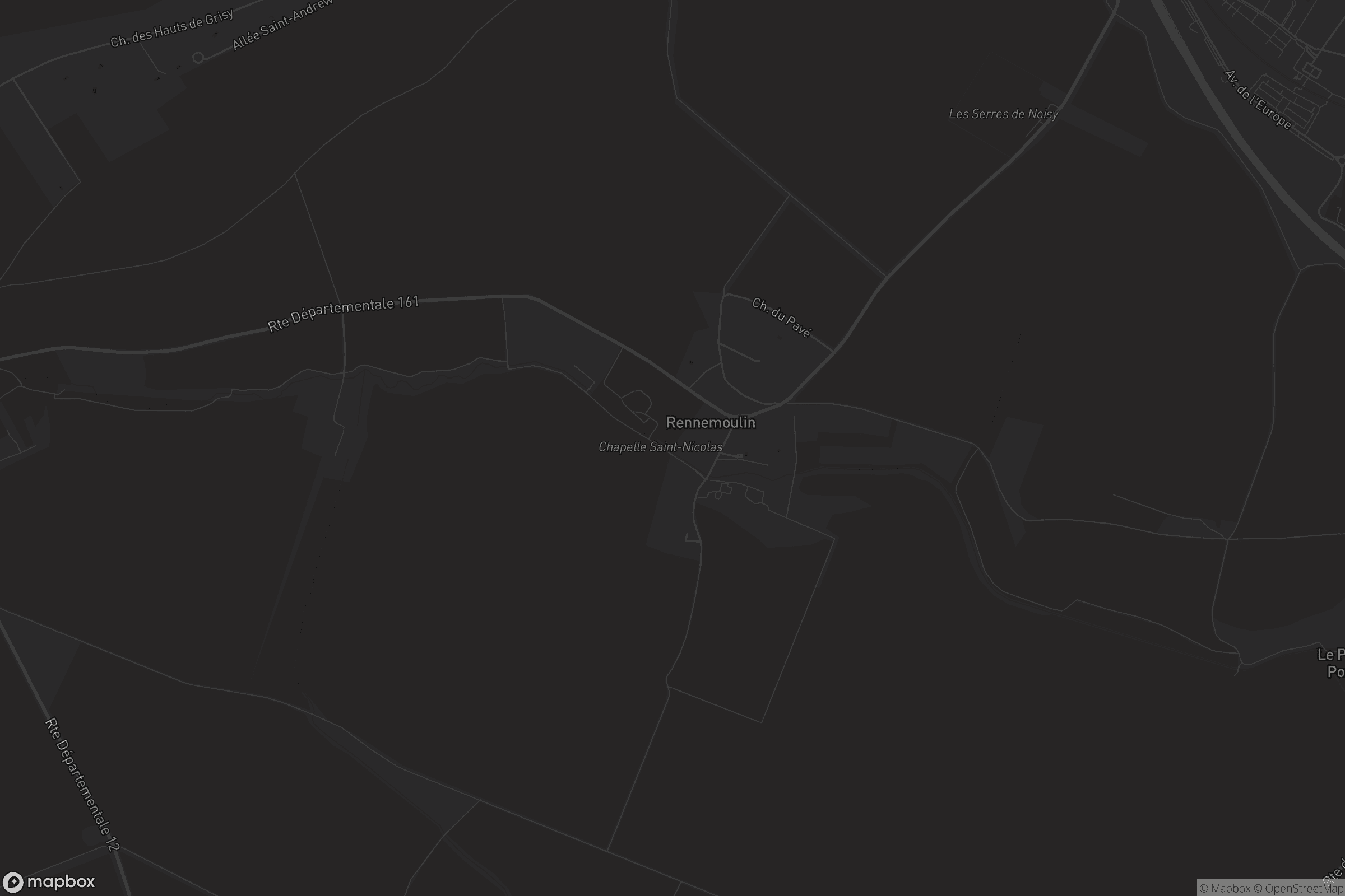 Carte de Rennemoulin