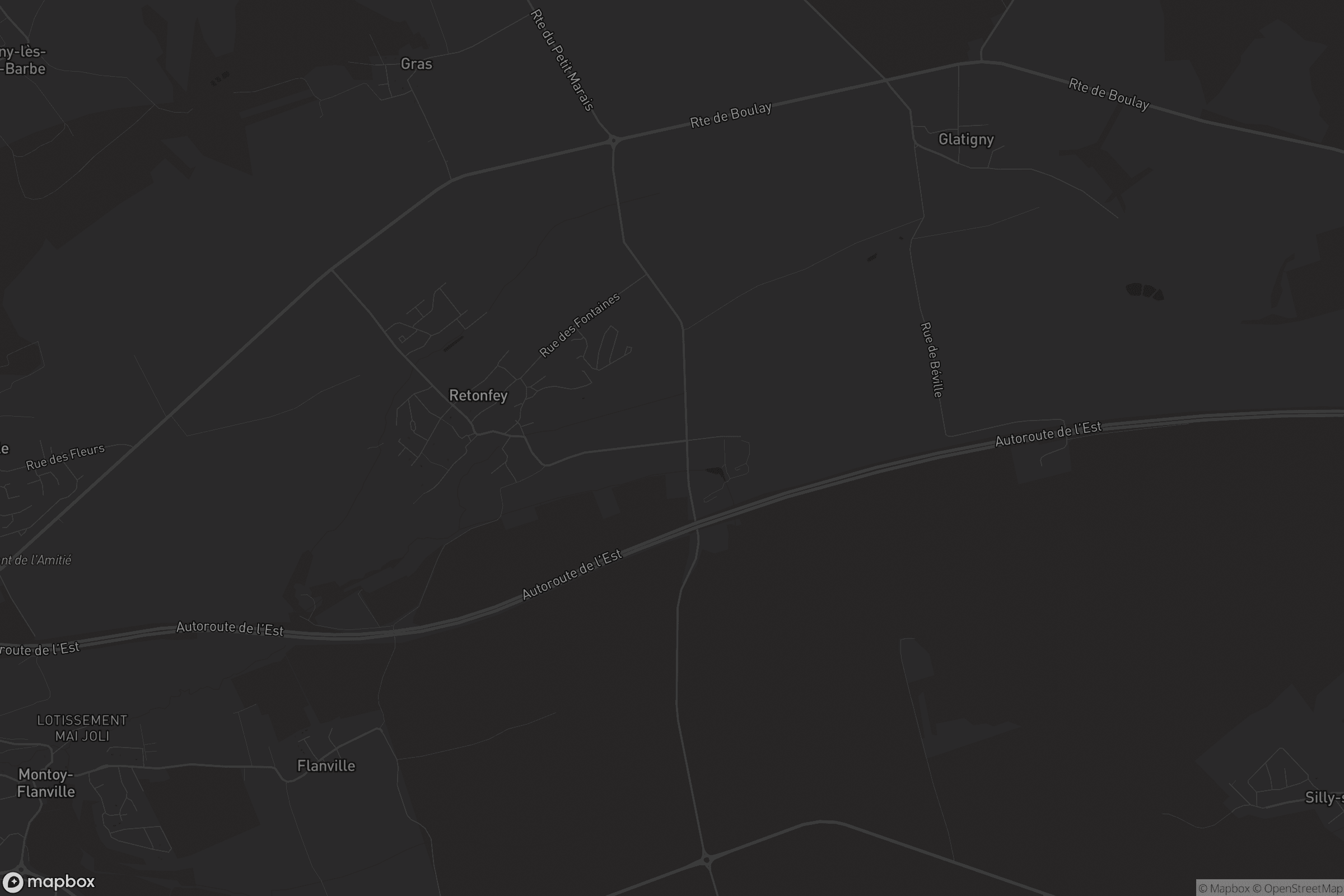Carte de Retonfey