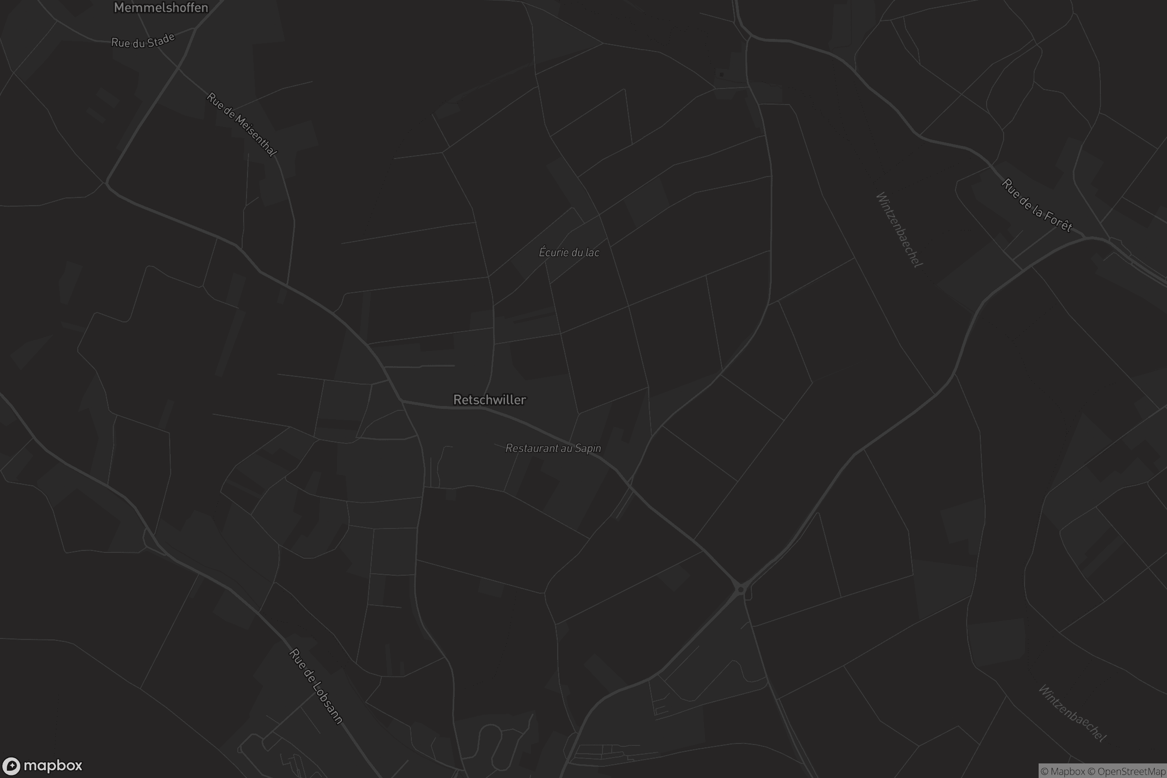 Carte de Retschwiller