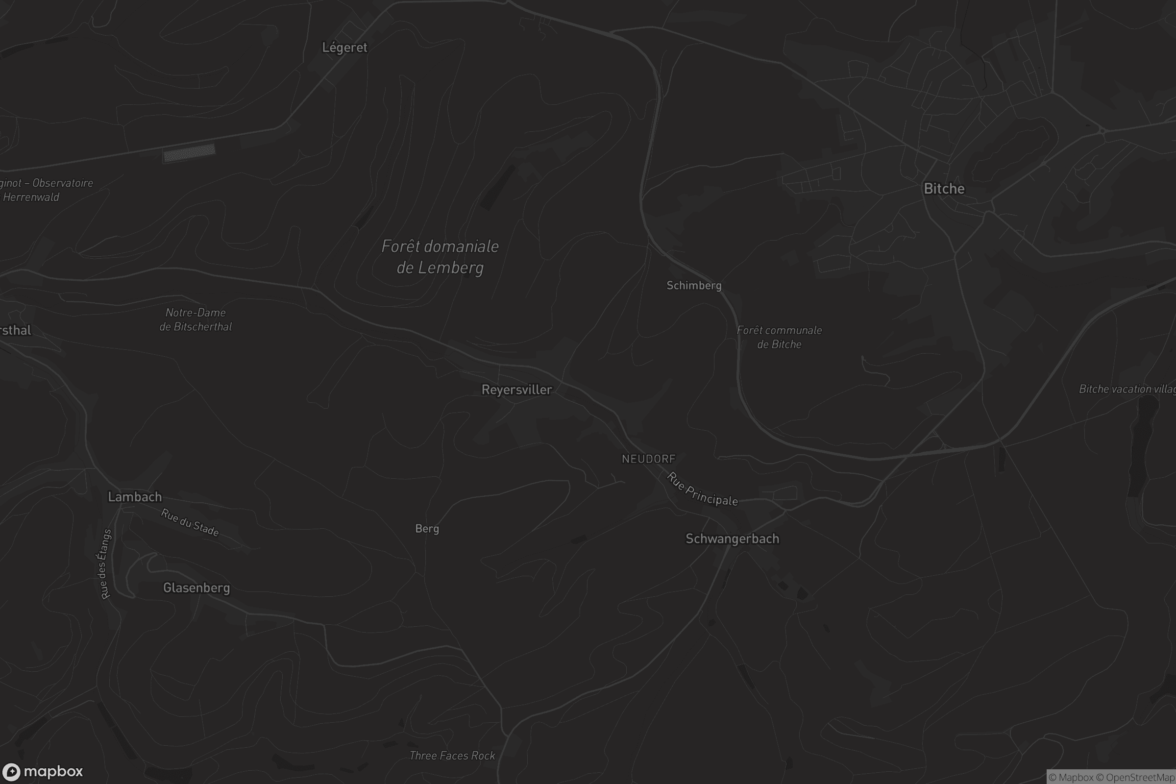 Carte de Reyersviller