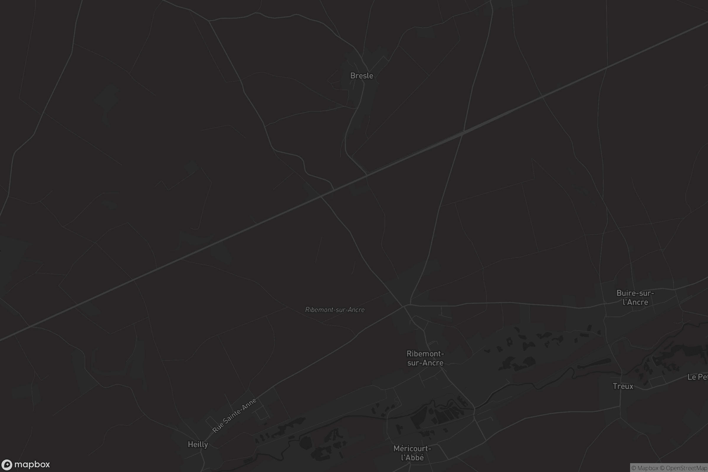 Carte de Ribemont-sur-Ancre