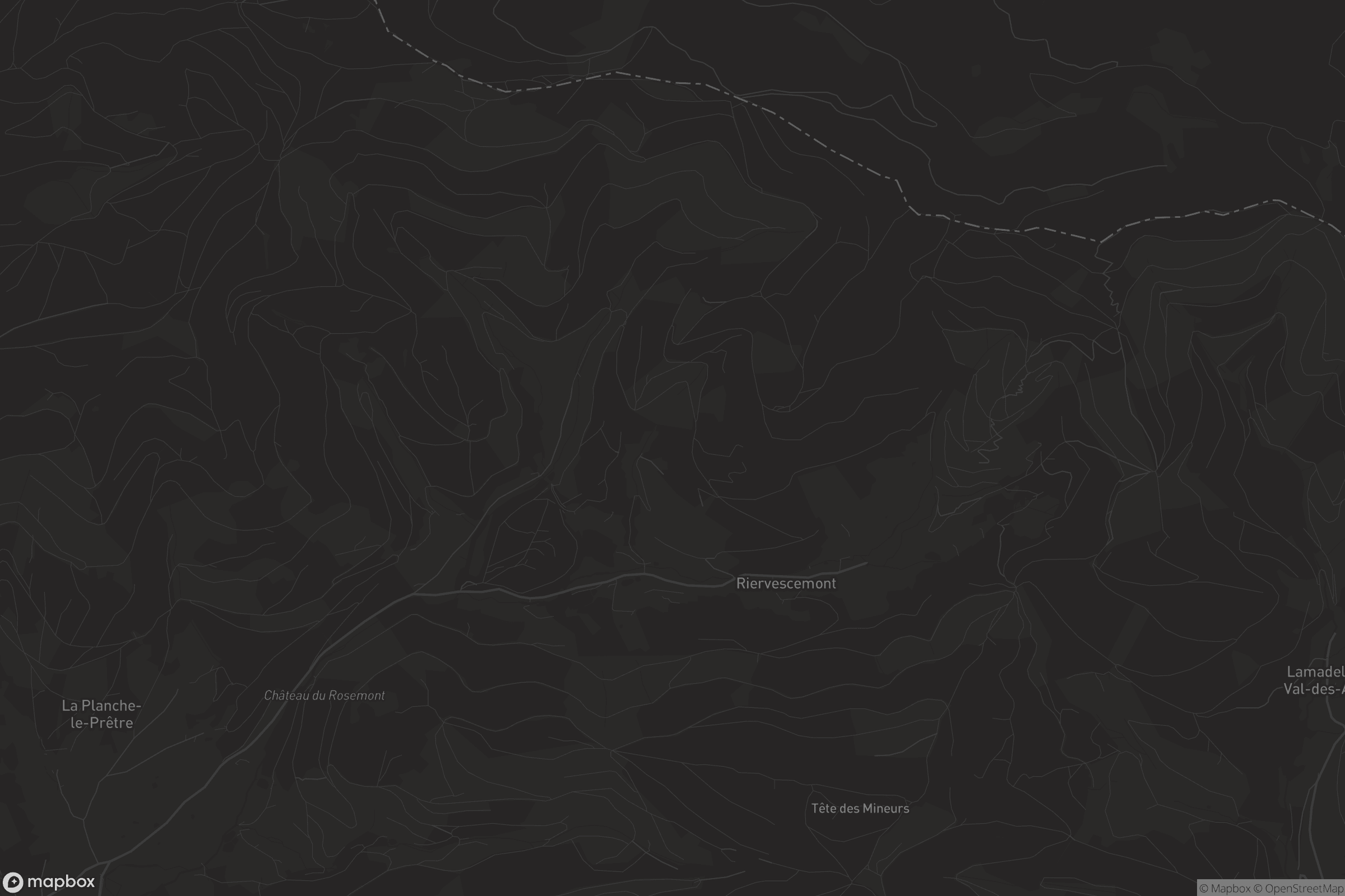 Carte de Riervescemont