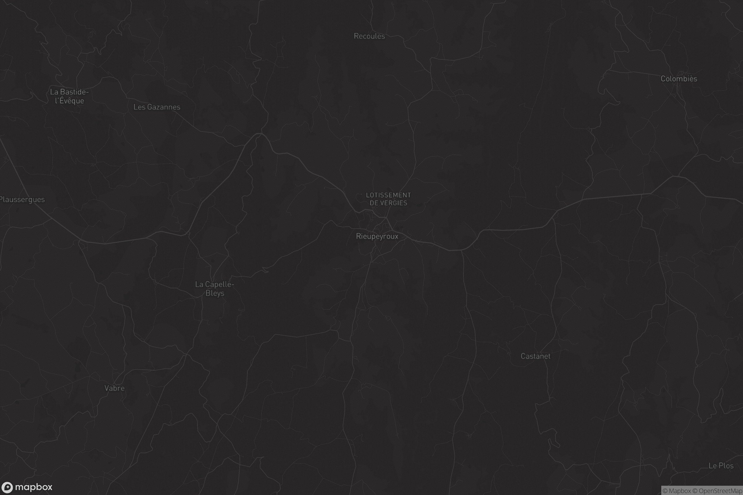 Carte de Rieupeyroux