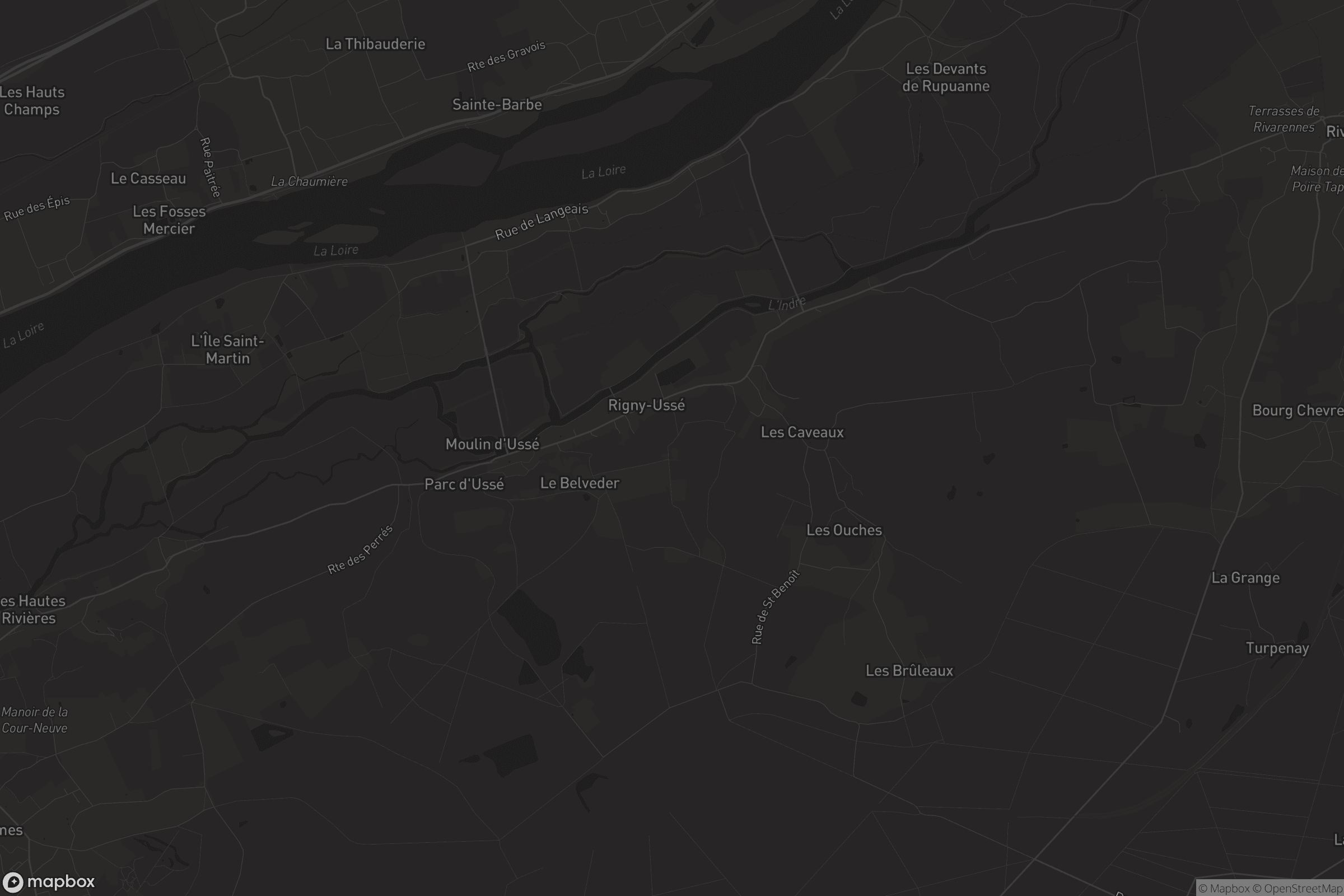 Carte de Rigny-Ussé