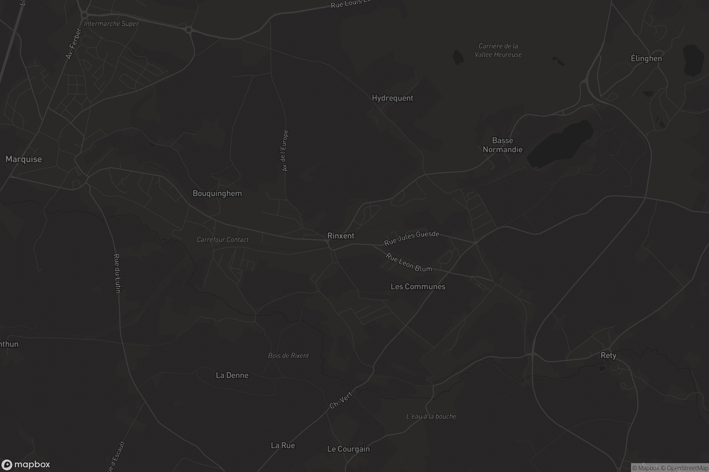 Carte de Rinxent
