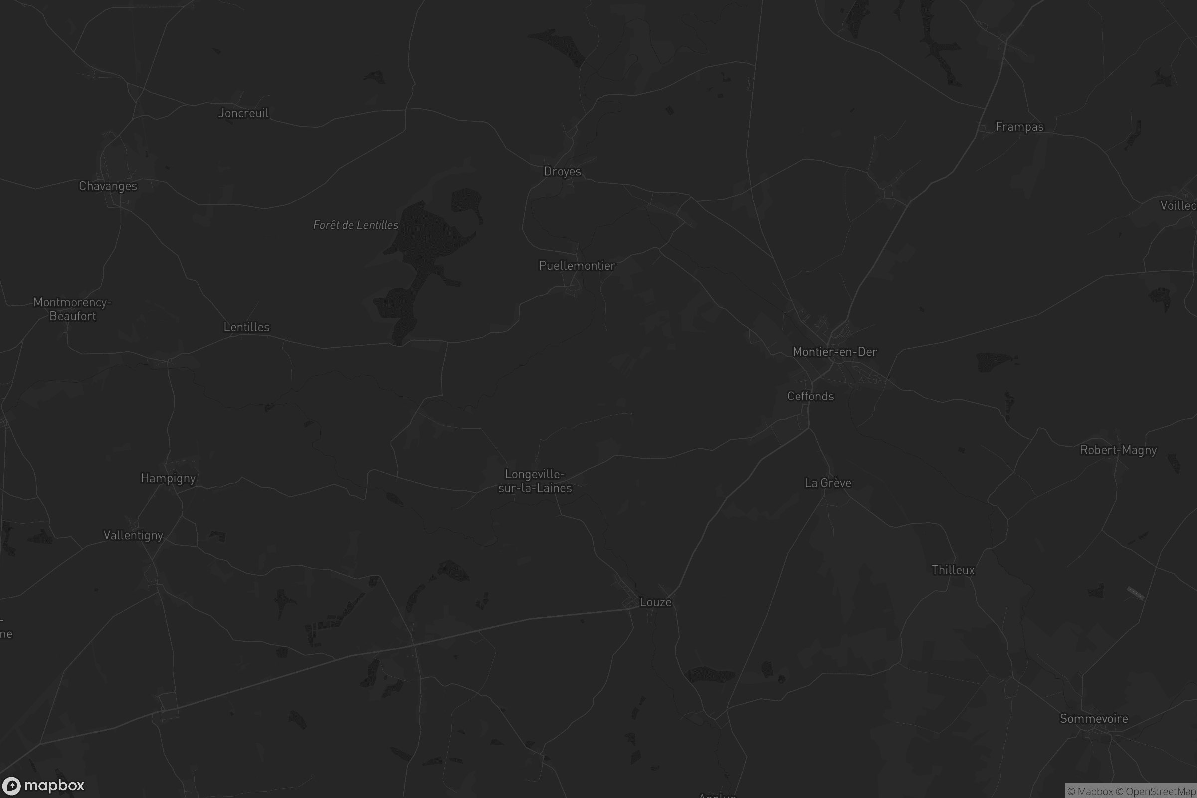 Carte de Rives Dervoises