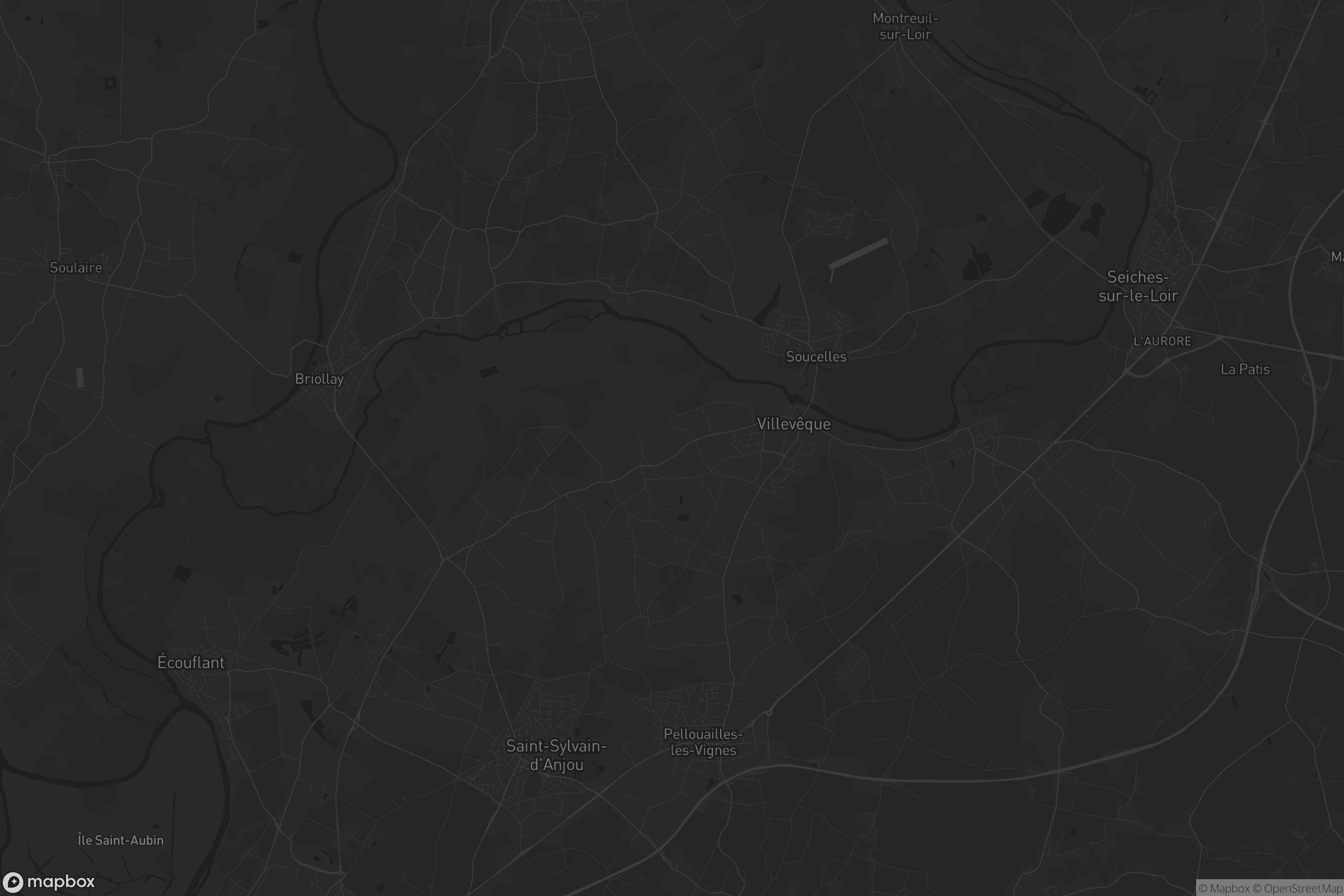 Carte de Rives-du-Loir-en-Anjou