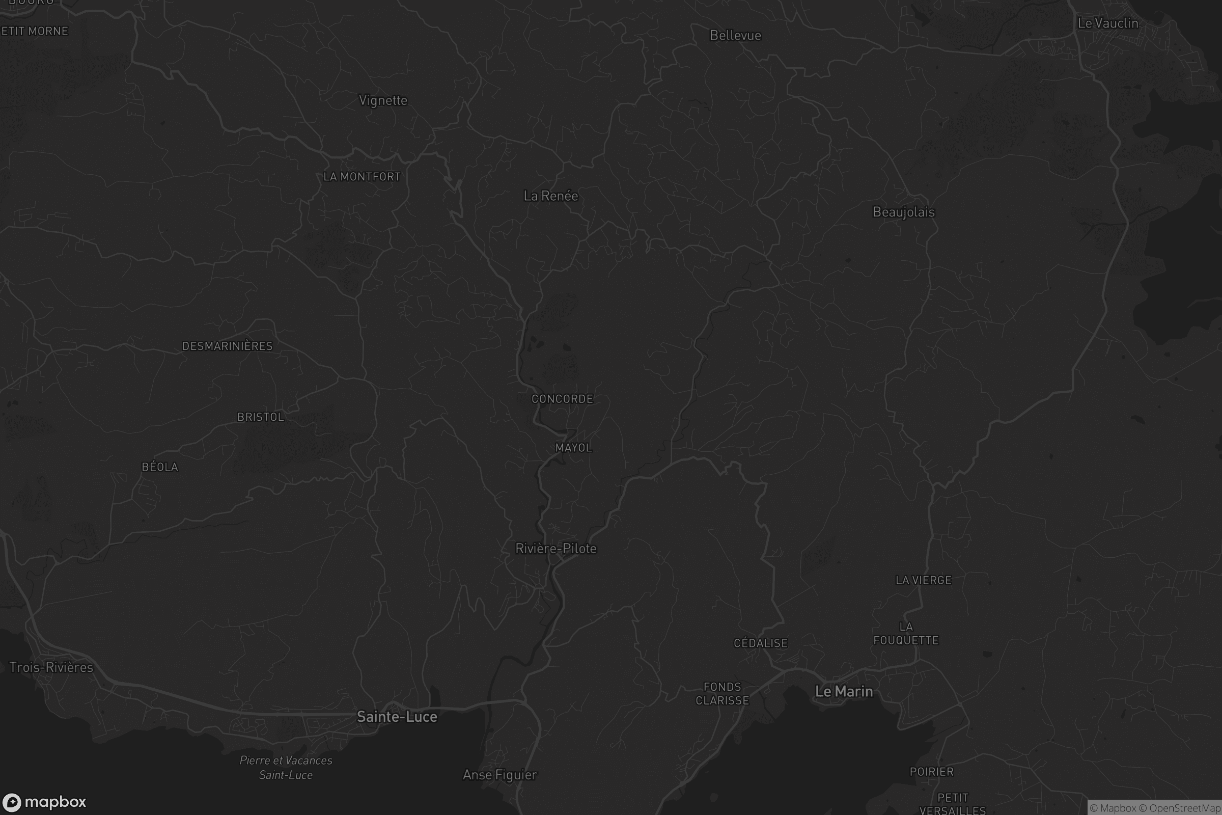 Carte de Rivière-Pilote