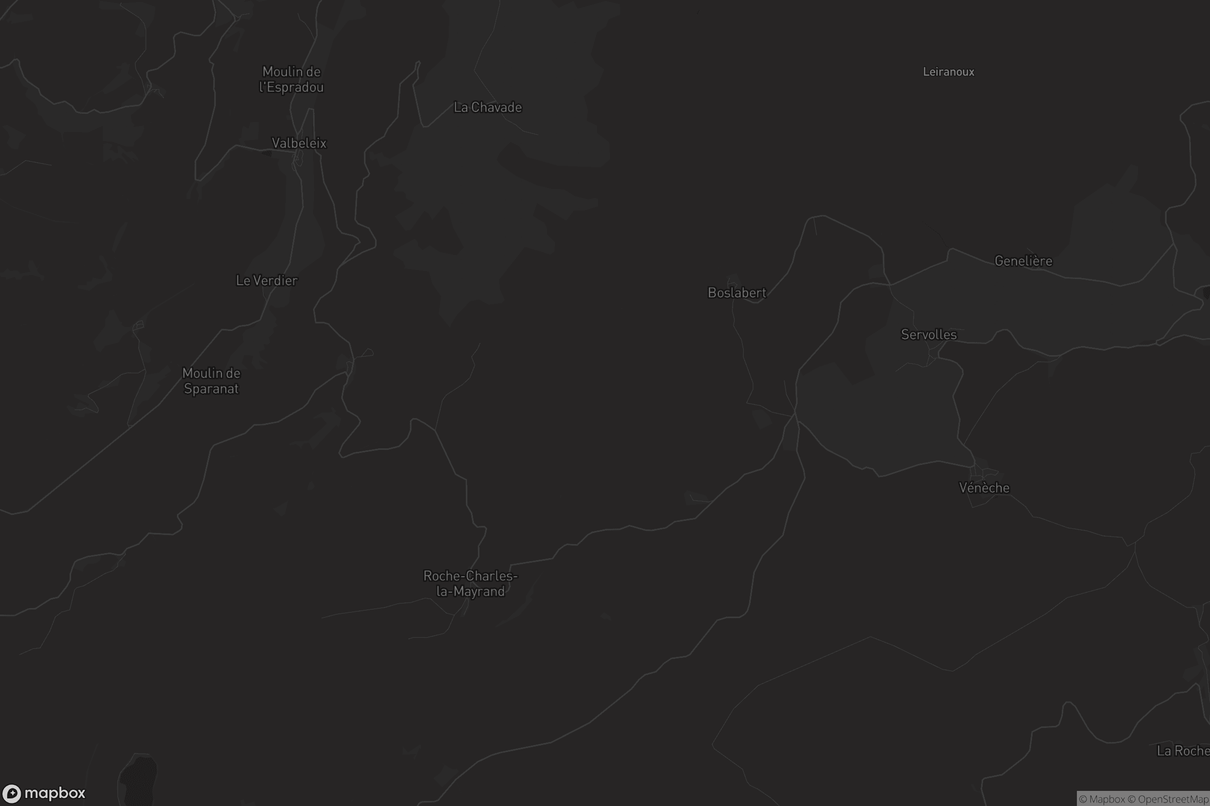 Carte de Roche-Charles-la-Mayrand