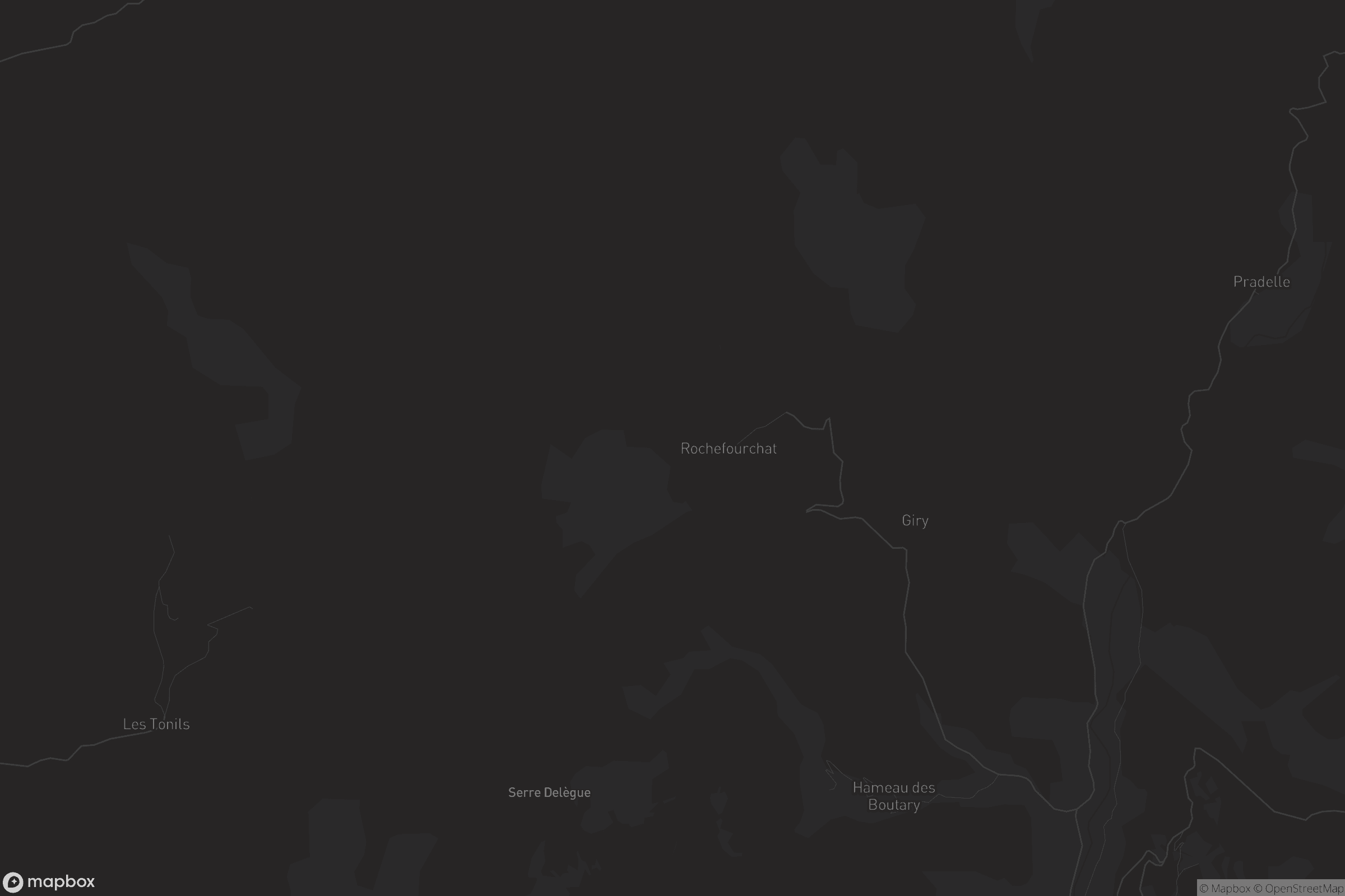 Carte de Rochefourchat