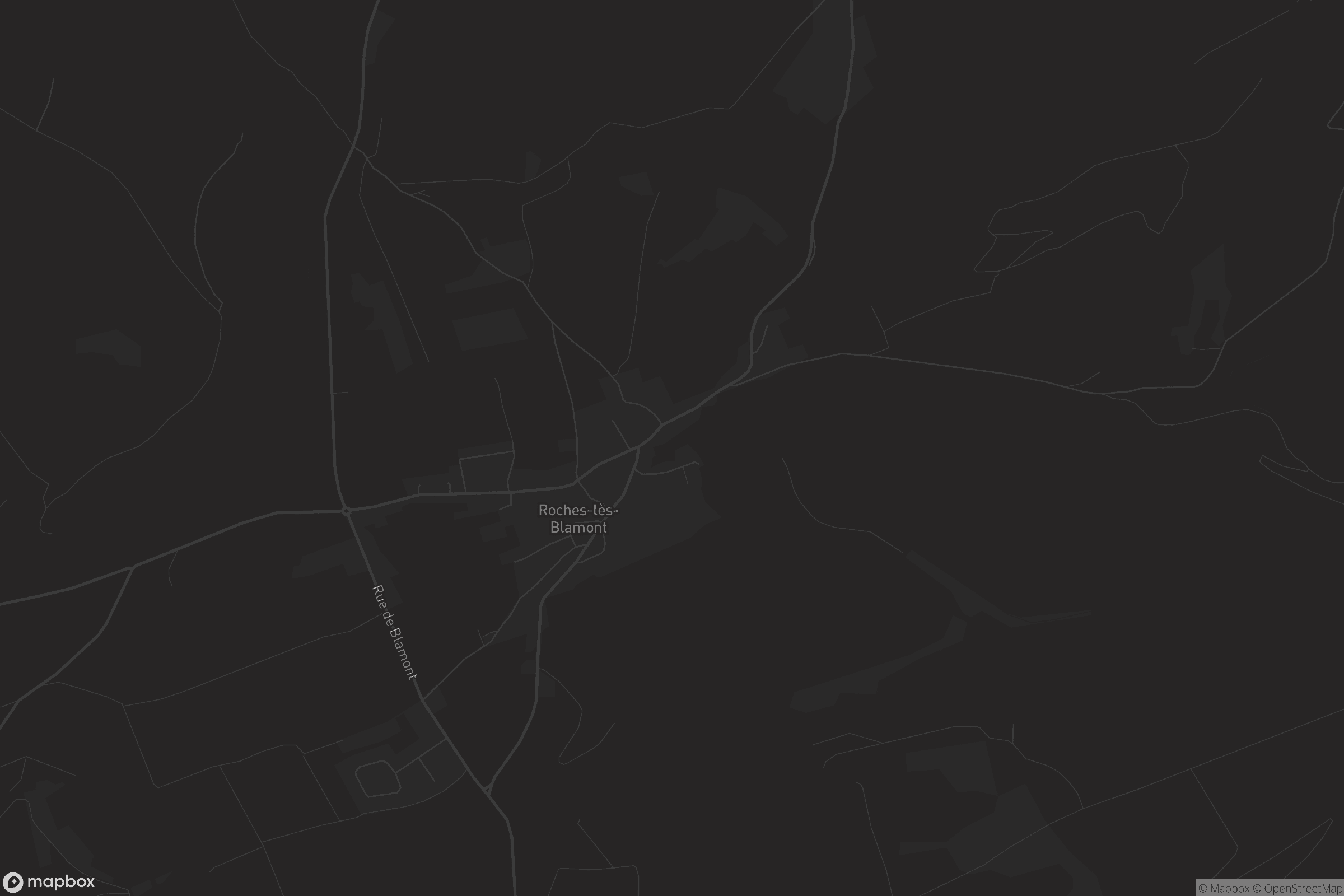 Carte de Roches-lès-Blamont