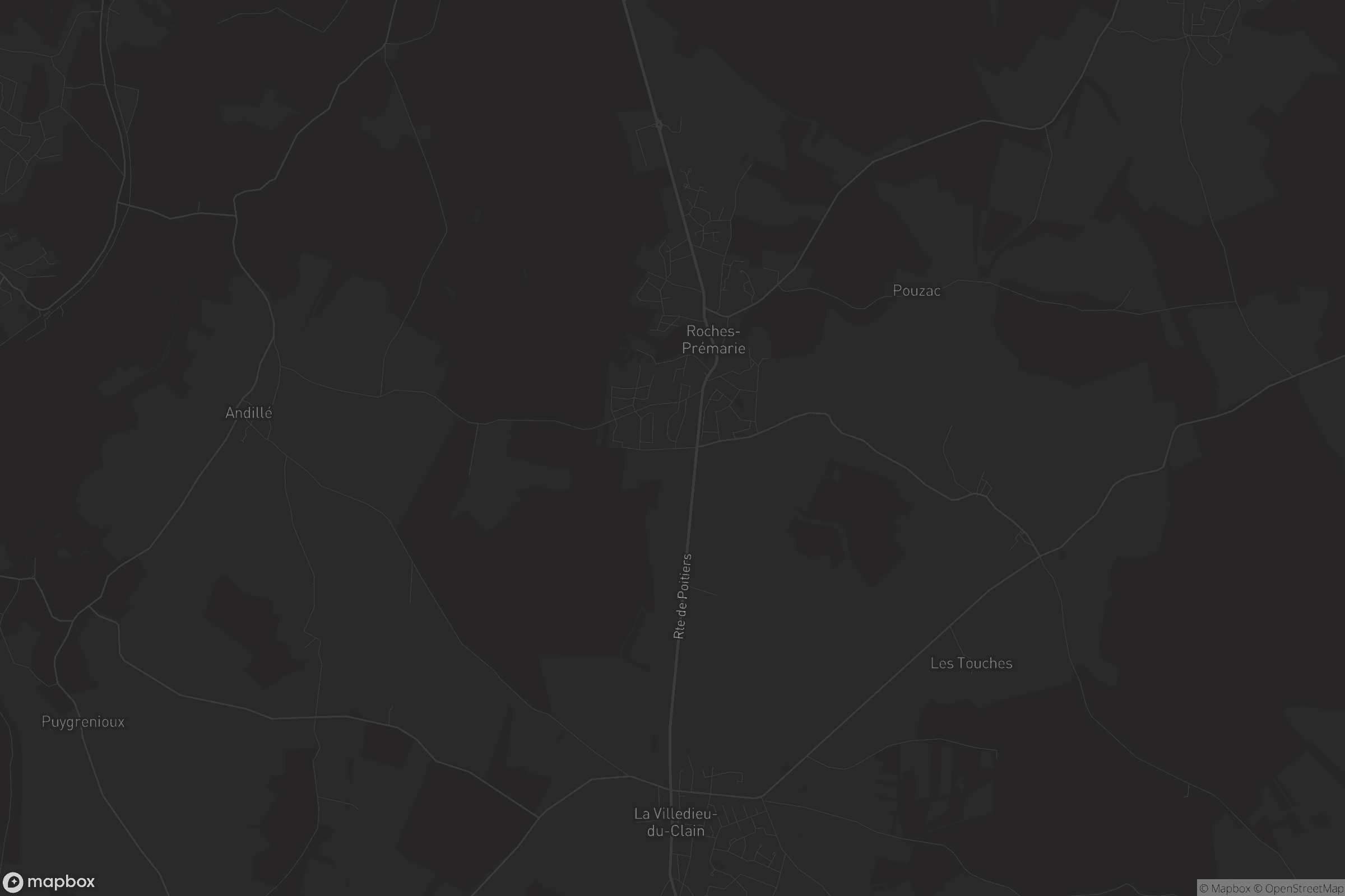 Carte de Roches-Prémarie-Andillé