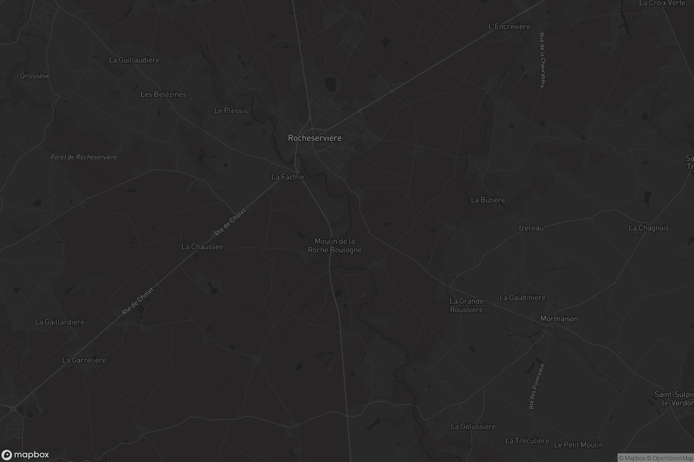 Carte de Rocheservière