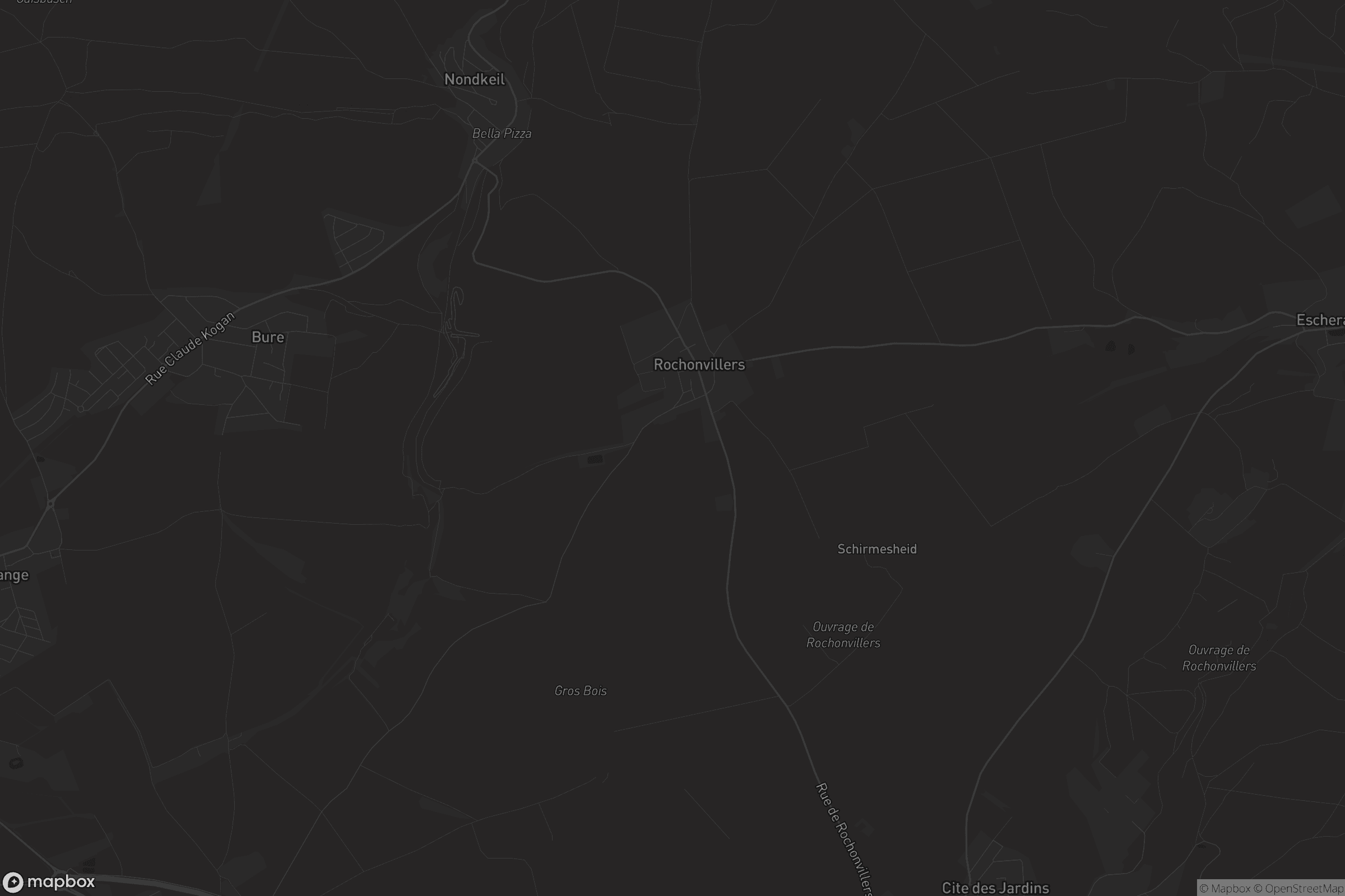 Carte de Rochonvillers