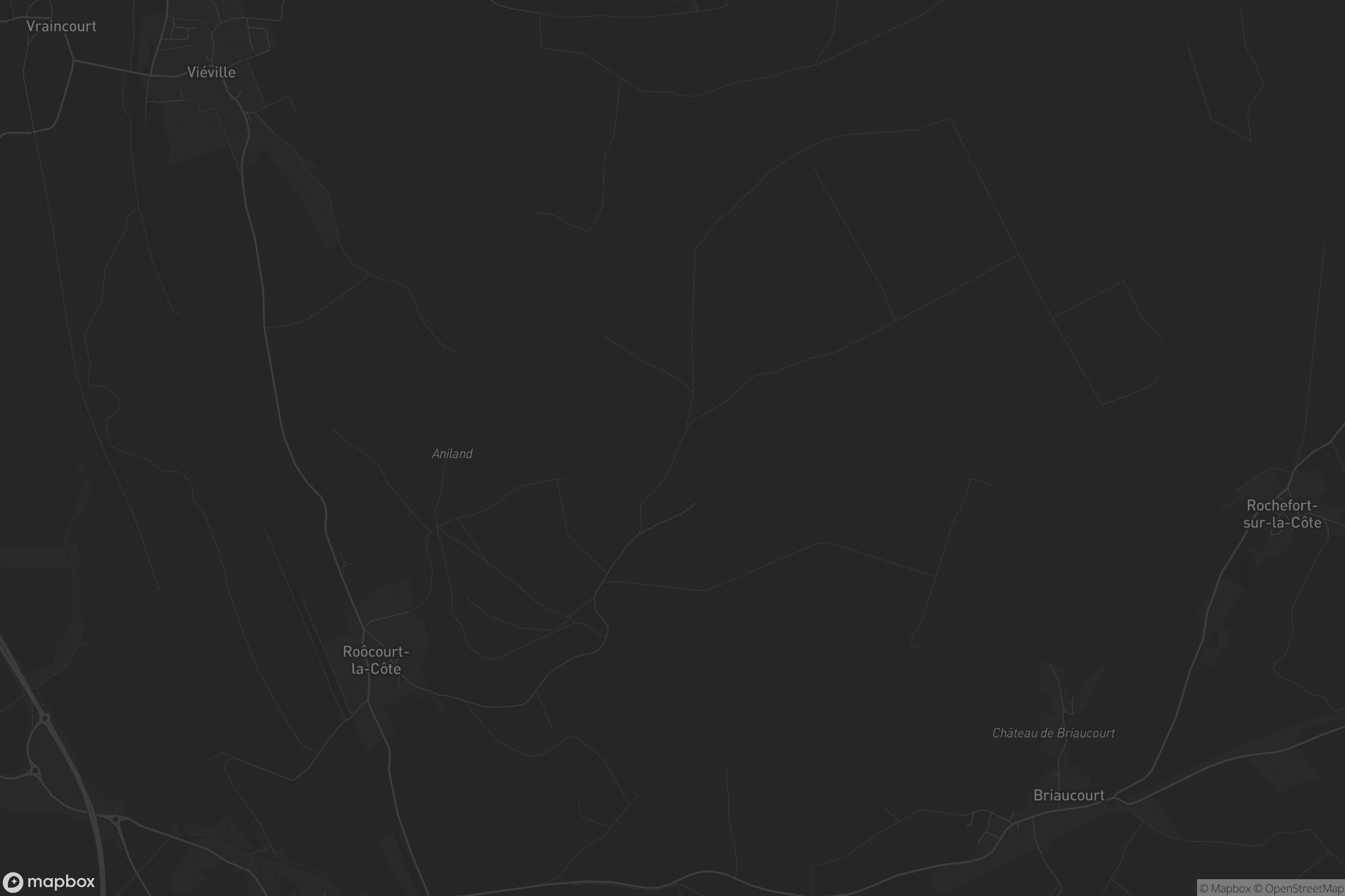 Carte de Roôcourt-la-Côte
