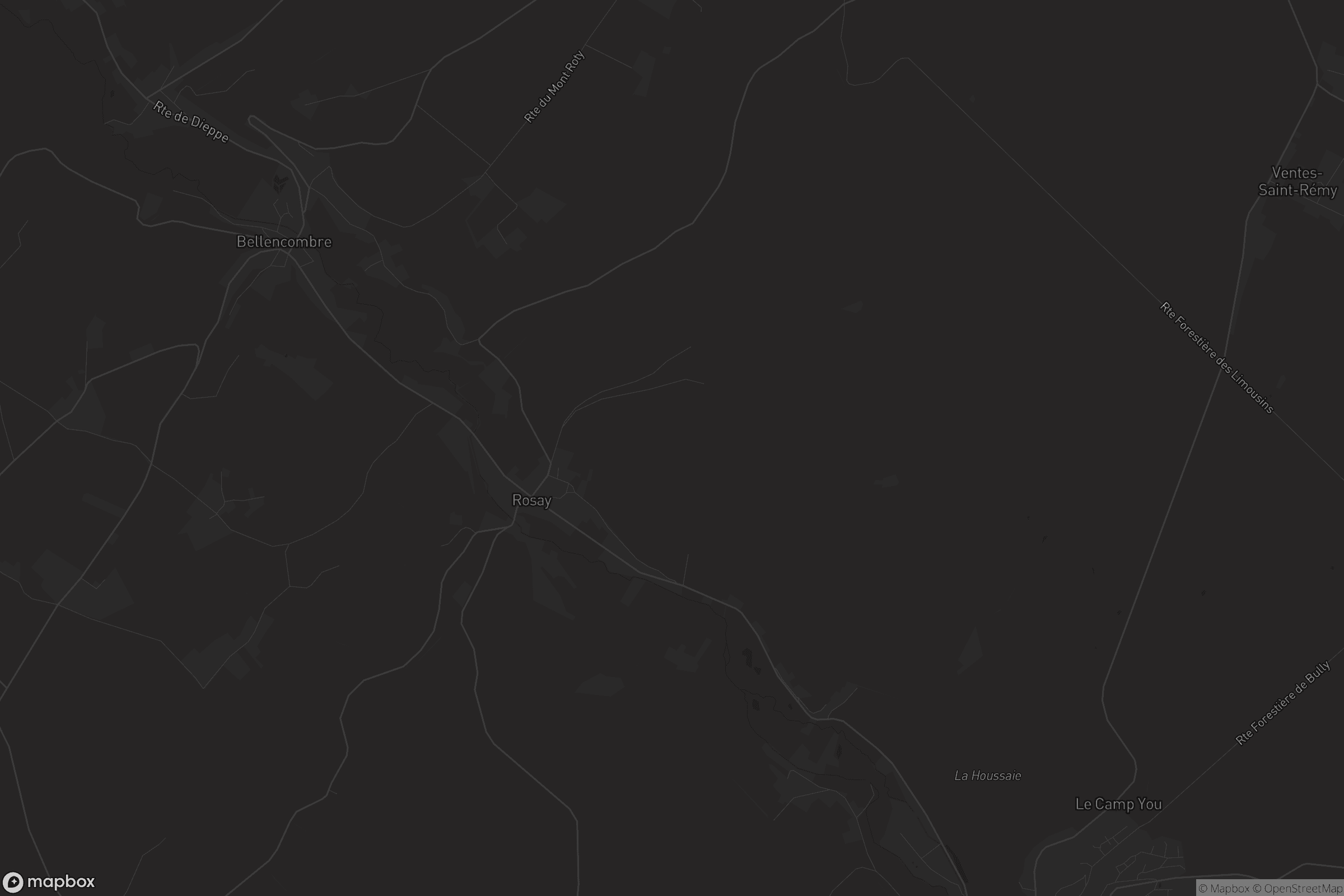 Carte de Rosay