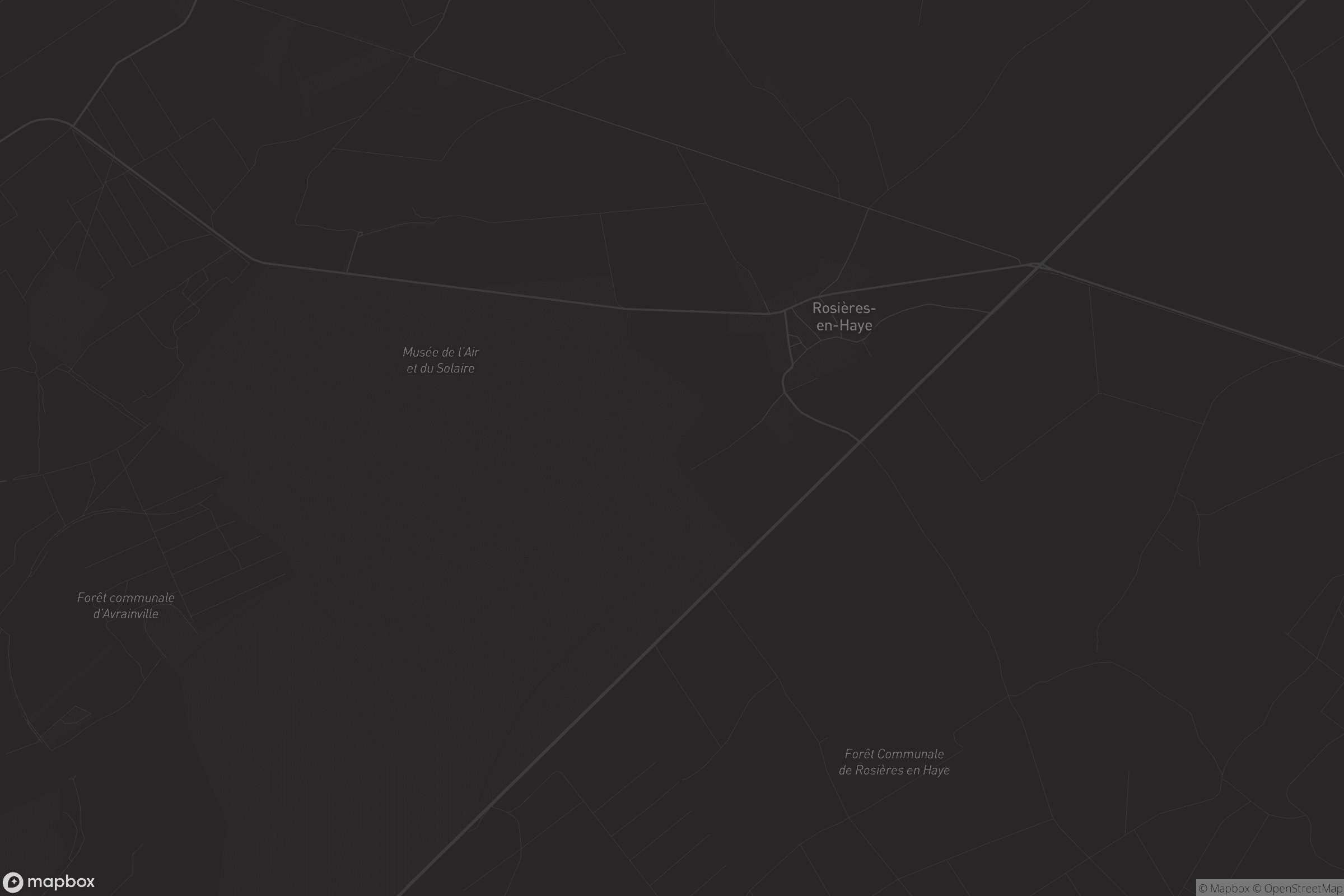 Carte de Rosières-en-Haye