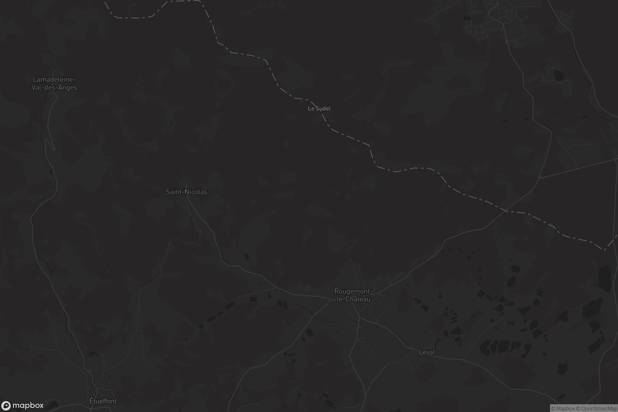 Carte de Rougemont-le-Château