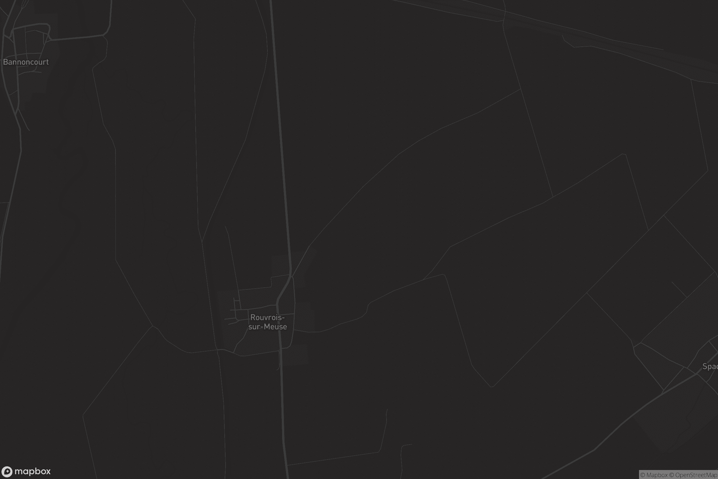 Carte de Rouvrois-sur-Meuse