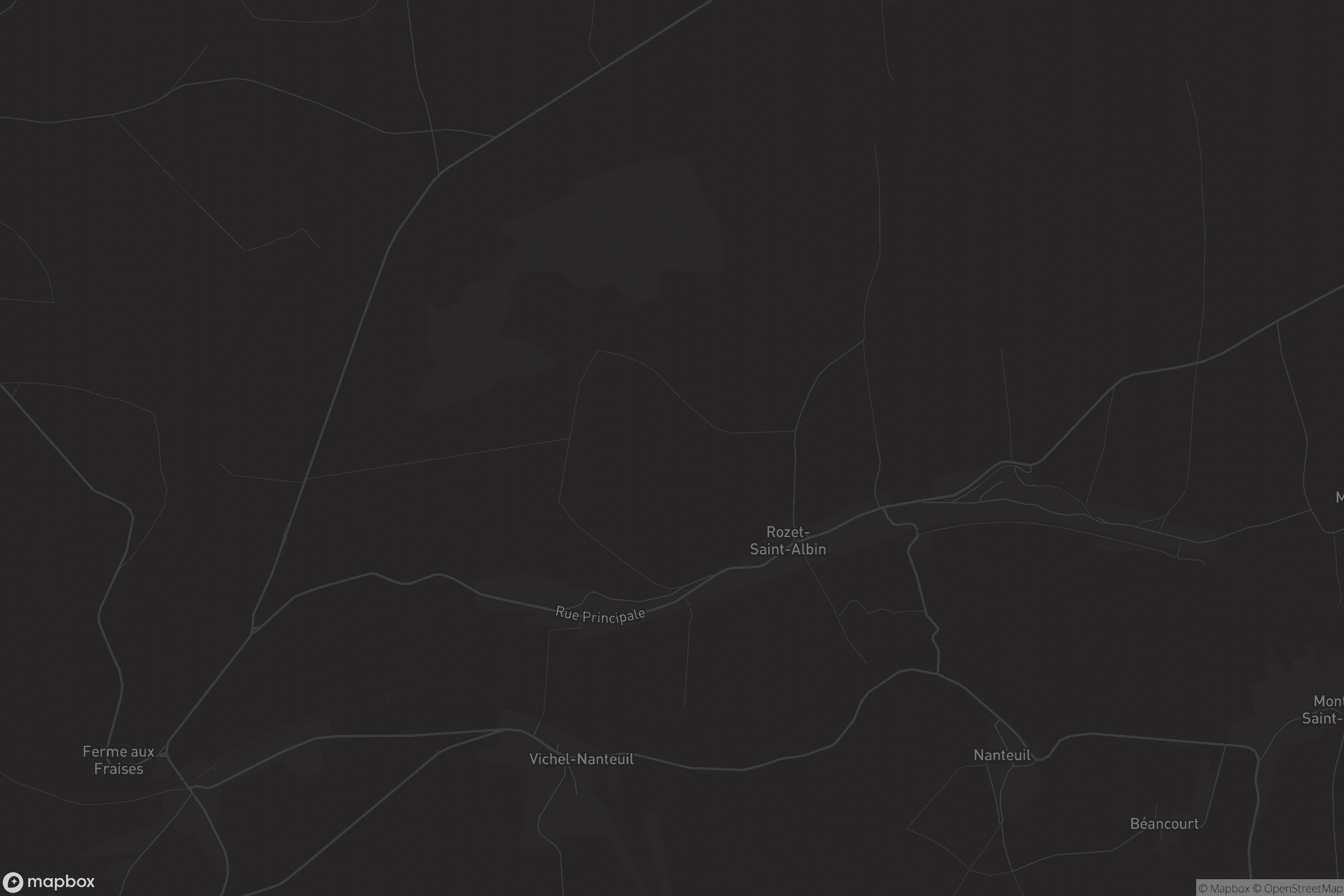 Carte de Rozet-Saint-Albin