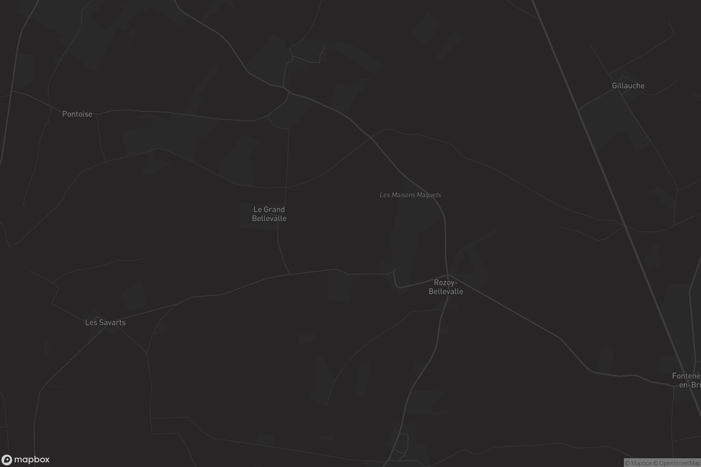 Carte de Rozoy-Bellevalle