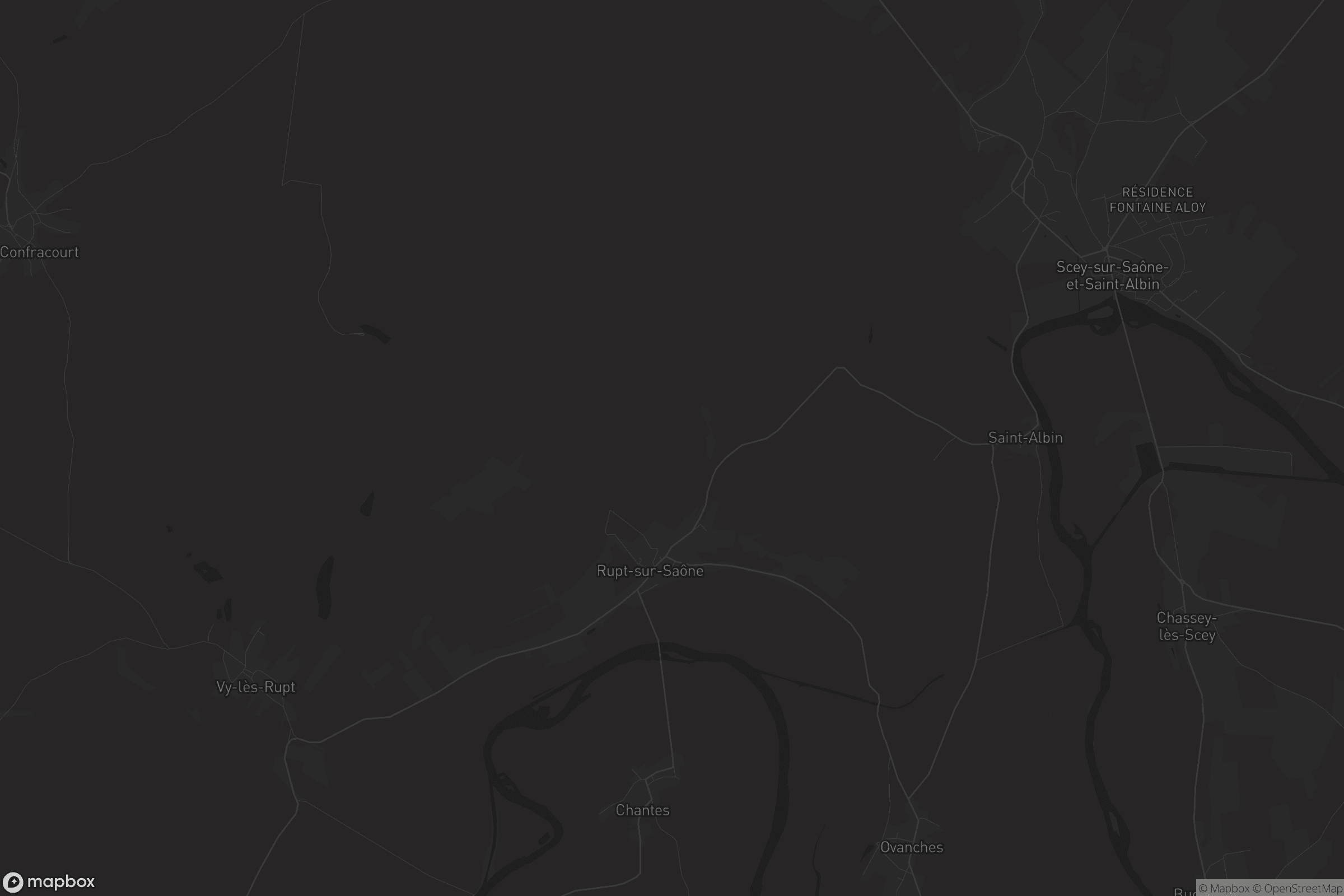Carte de Rupt-sur-Saône