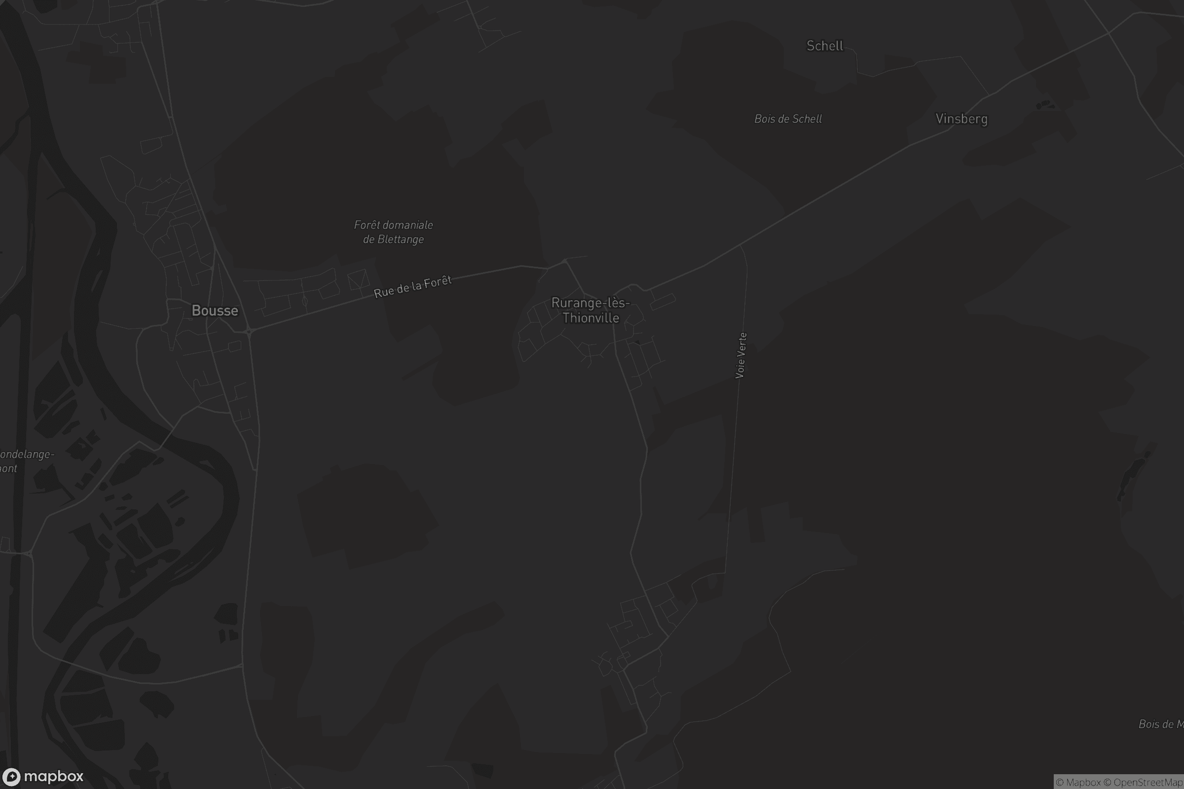 Carte de Rurange-lès-Thionville