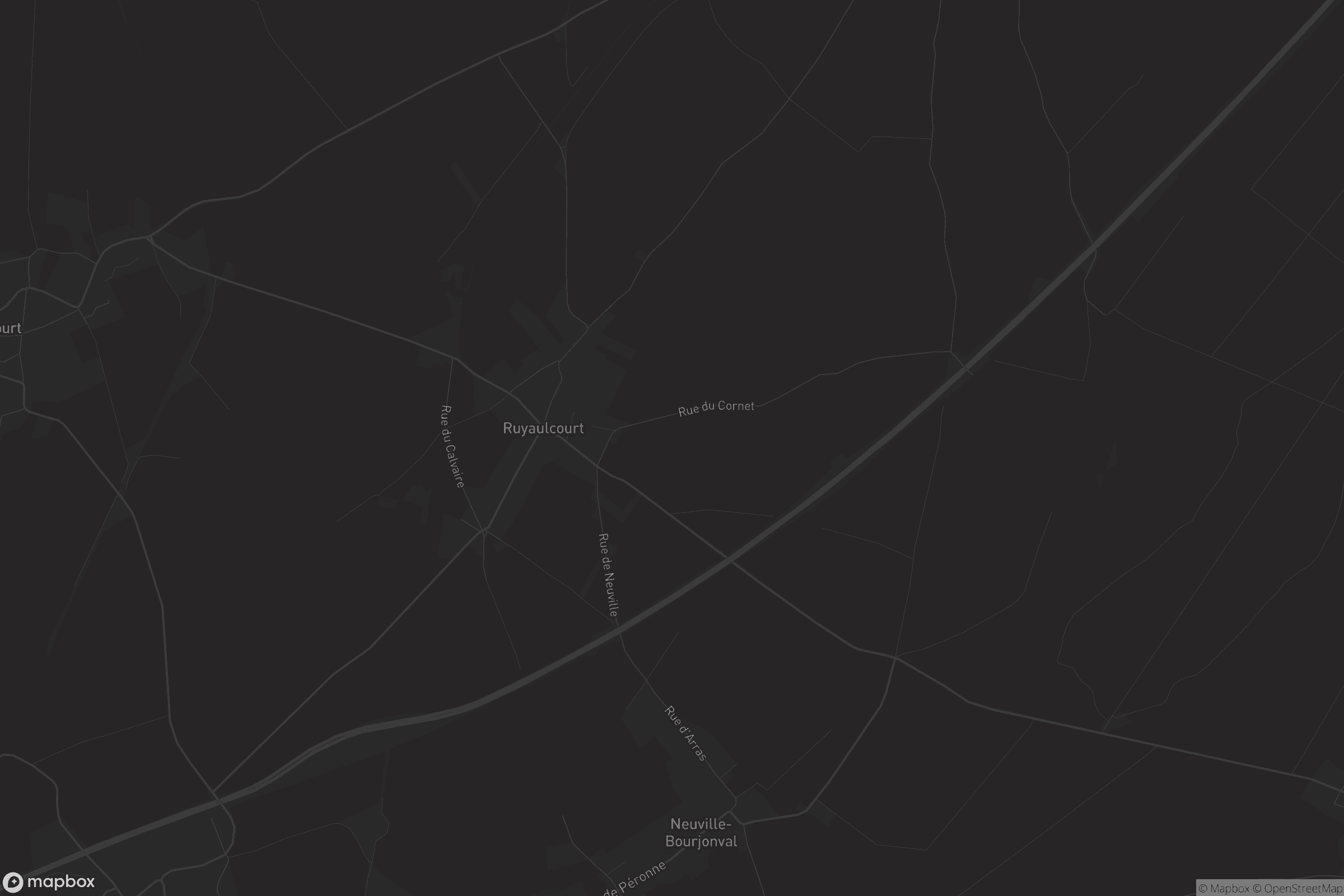 Carte de Ruyaulcourt