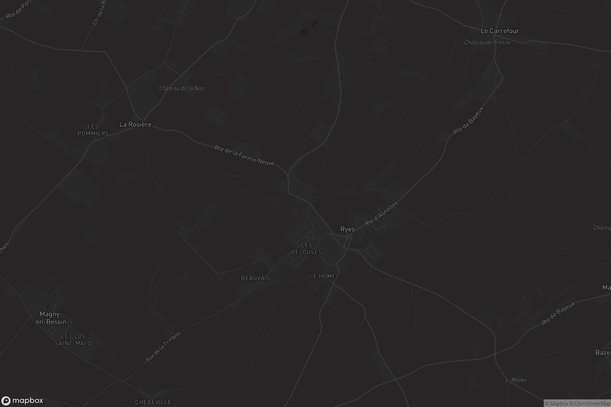 Carte de Ryes