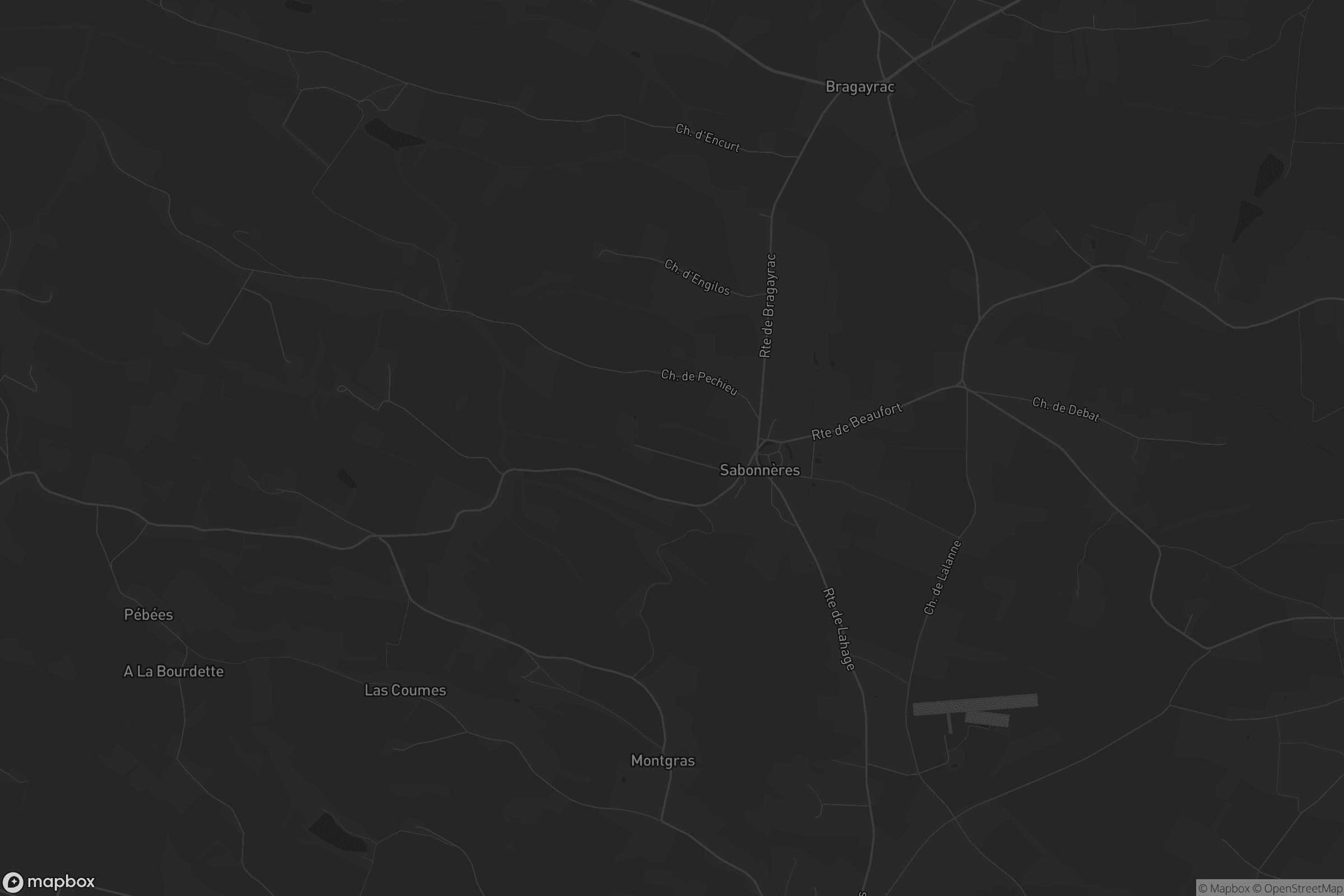 Carte de Sabonnères