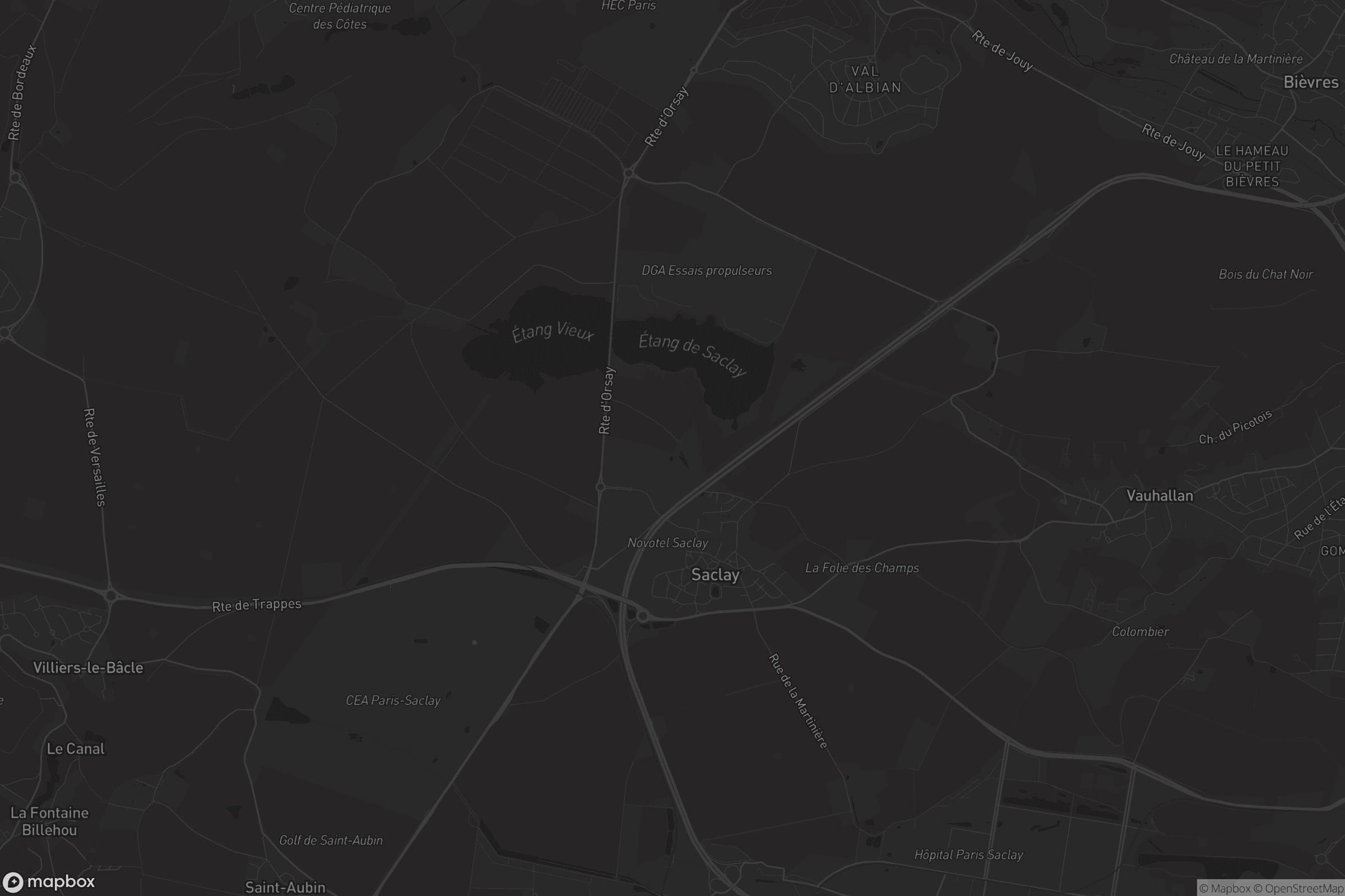 Carte de Saclay