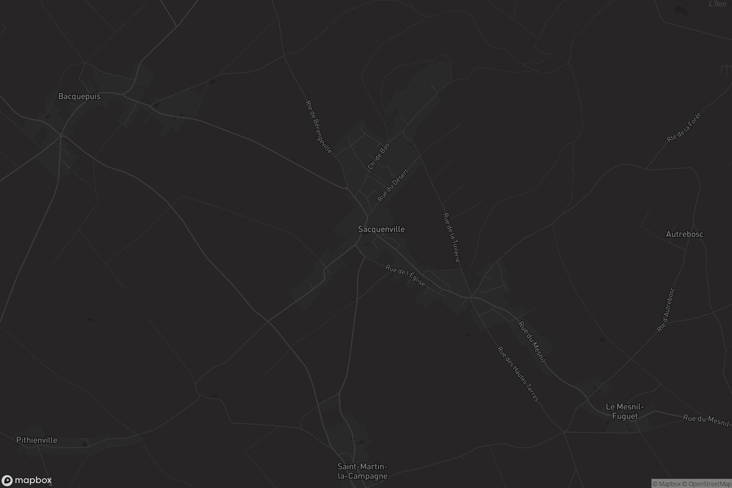 Carte de Sacquenville