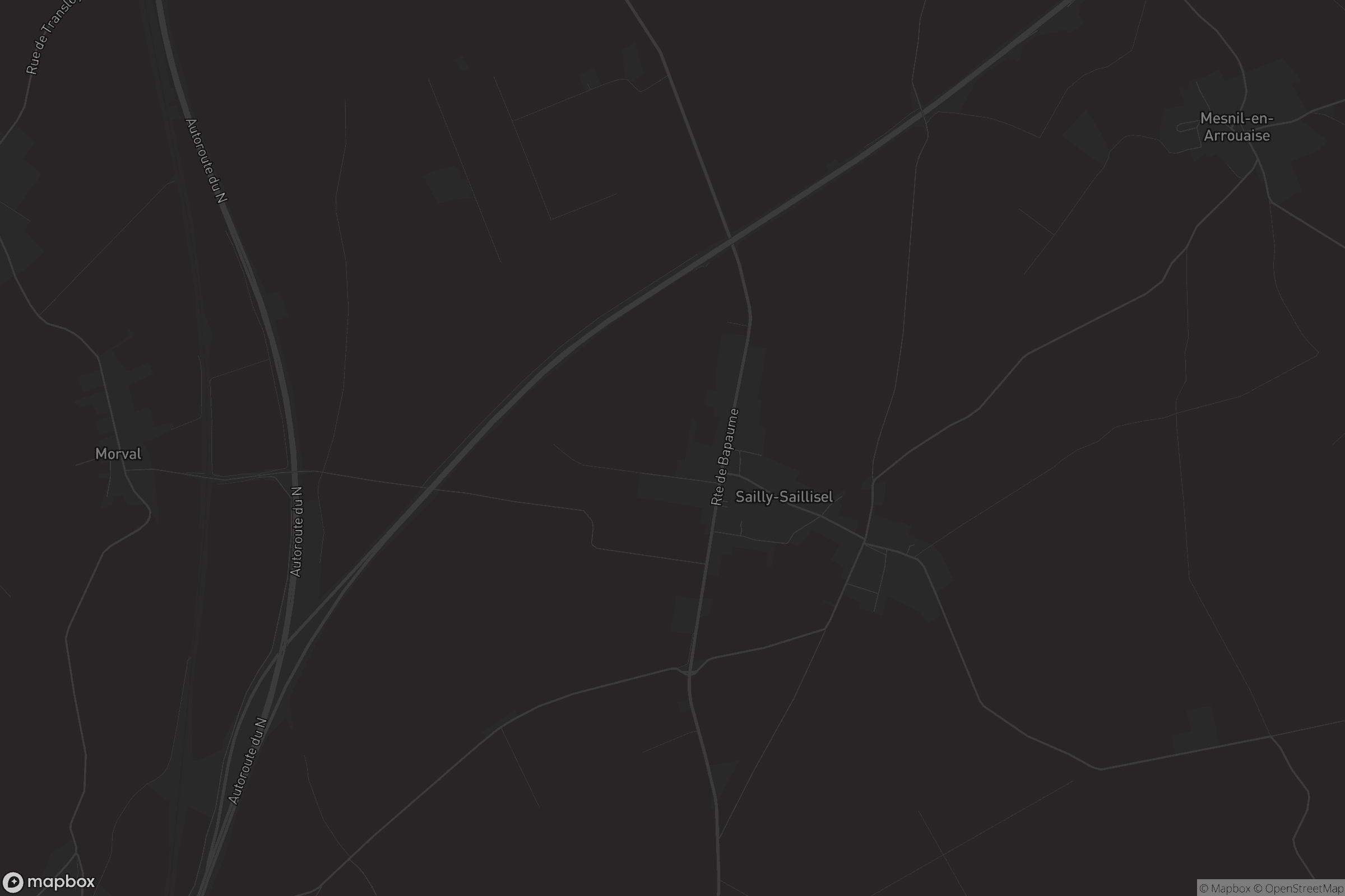 Carte de Sailly-Saillisel