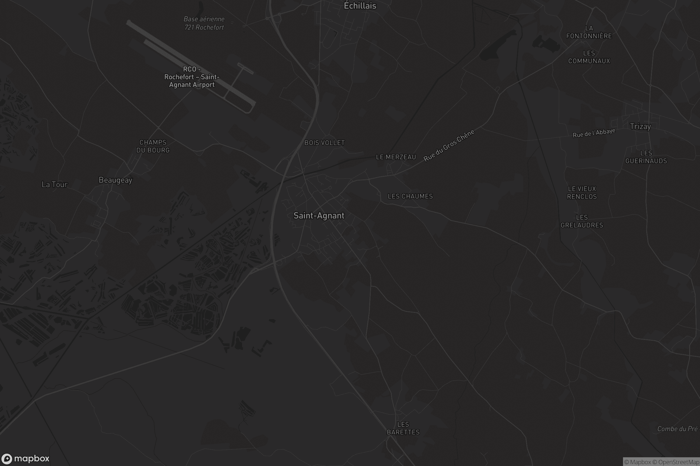 Carte de Saint-Agnant