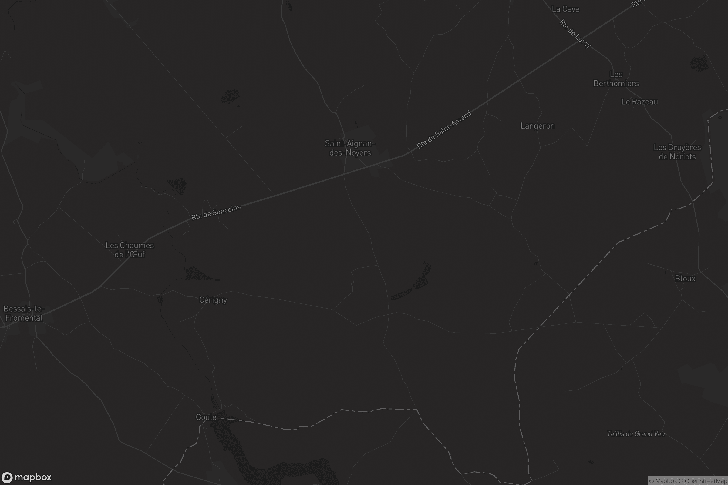 Carte de Saint-Aignan-des-Noyers